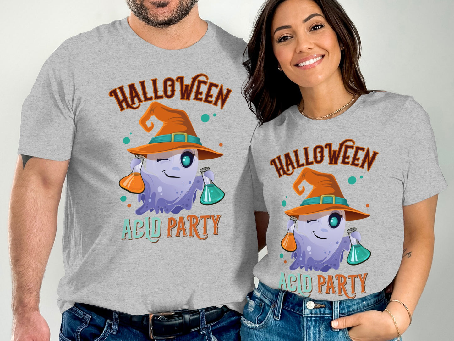 Halloween Acid Party Graphic Tee product type