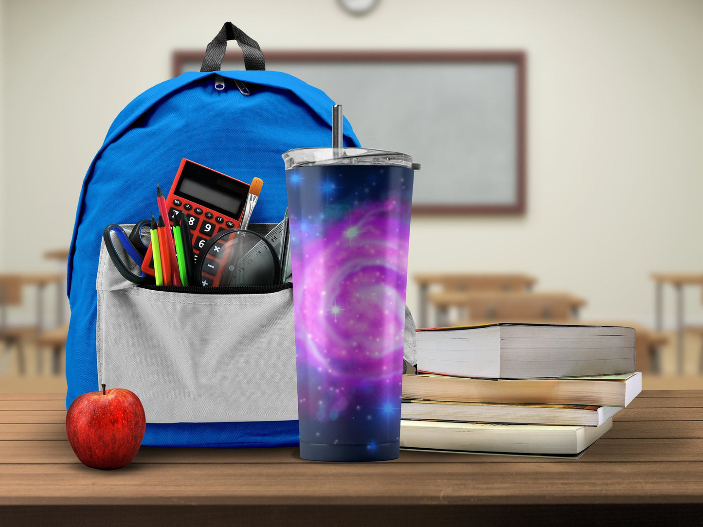 Space Galaxy Theme Insulated Tumbler School product