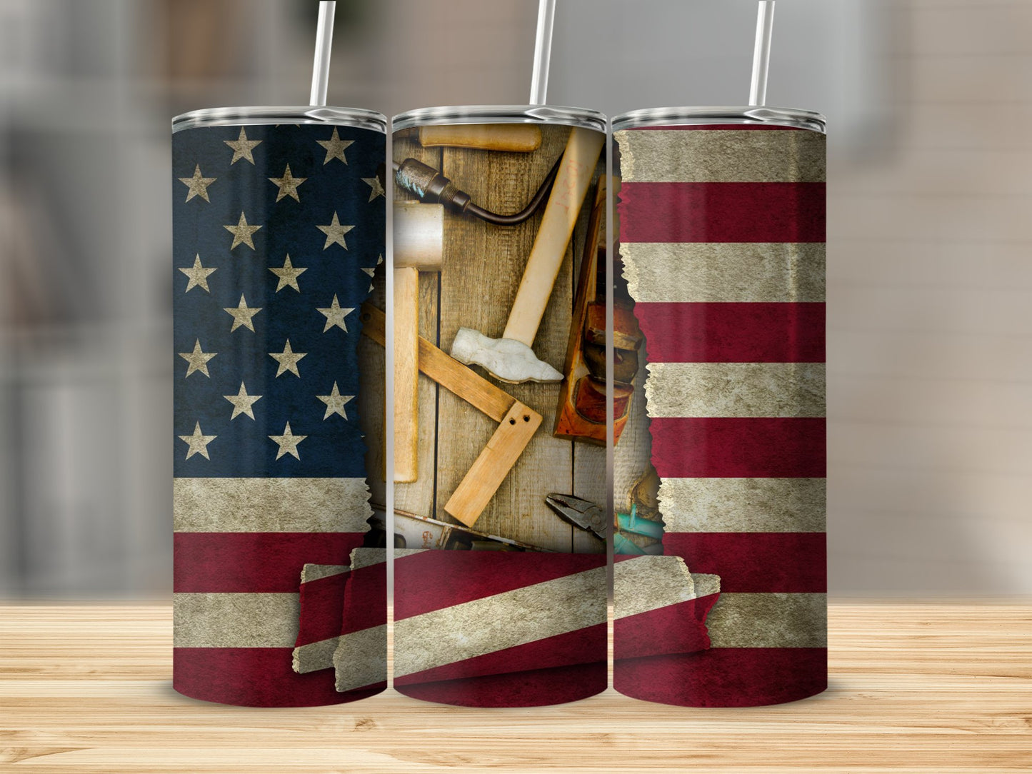 Patriotic Flag Design Tumbler for Every Occasion product type