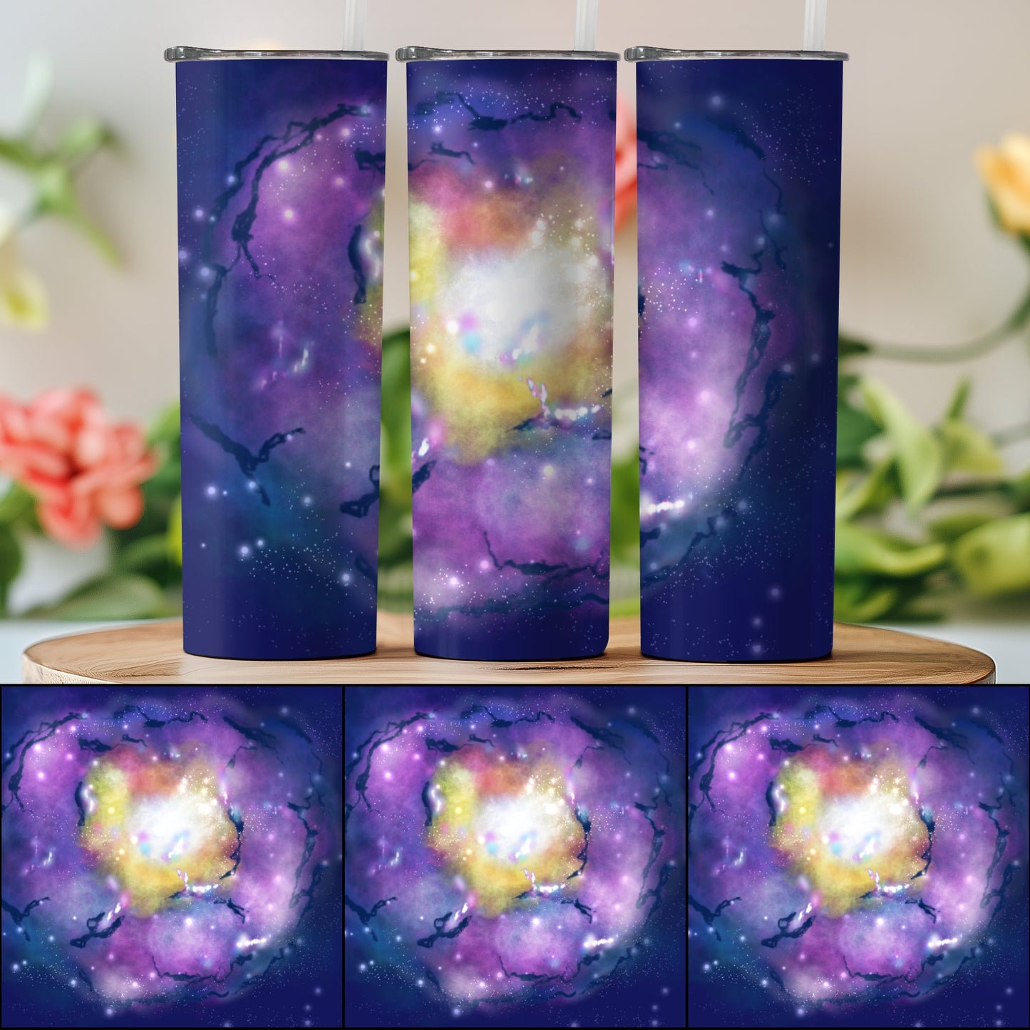 Beautiful Galaxy Inspired Artwork Pattern Tumbler product type