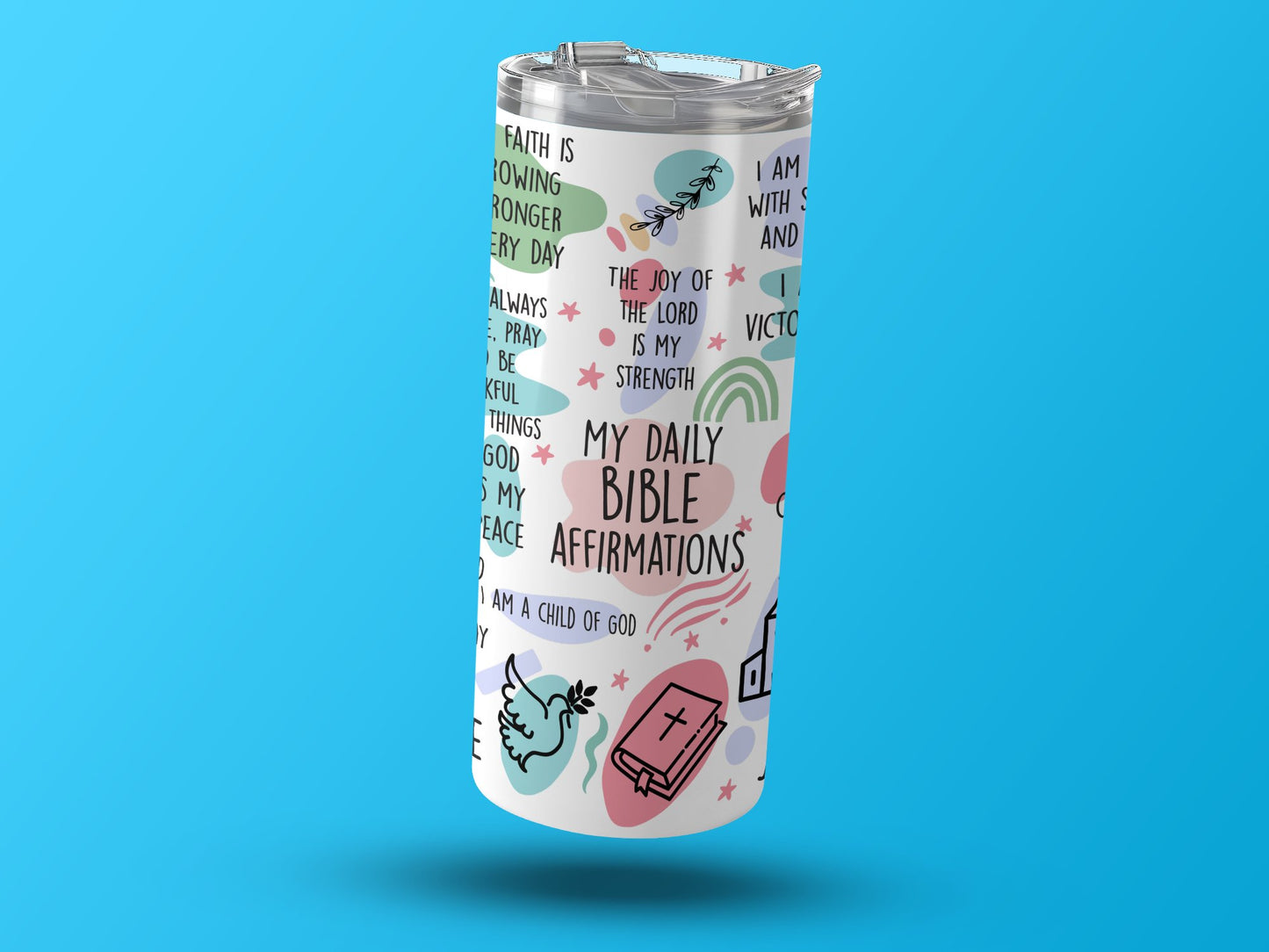 My Daily Bible Affirmations Insulated Tumbler product