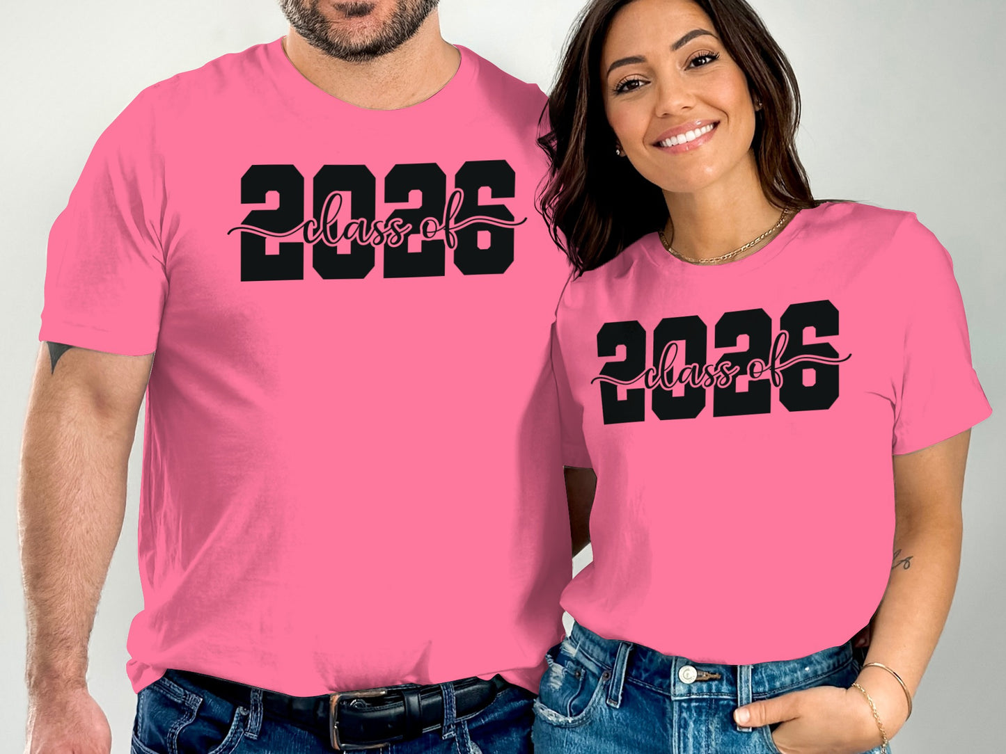 2026 Class of Matching Graphic Tee Shirt product type