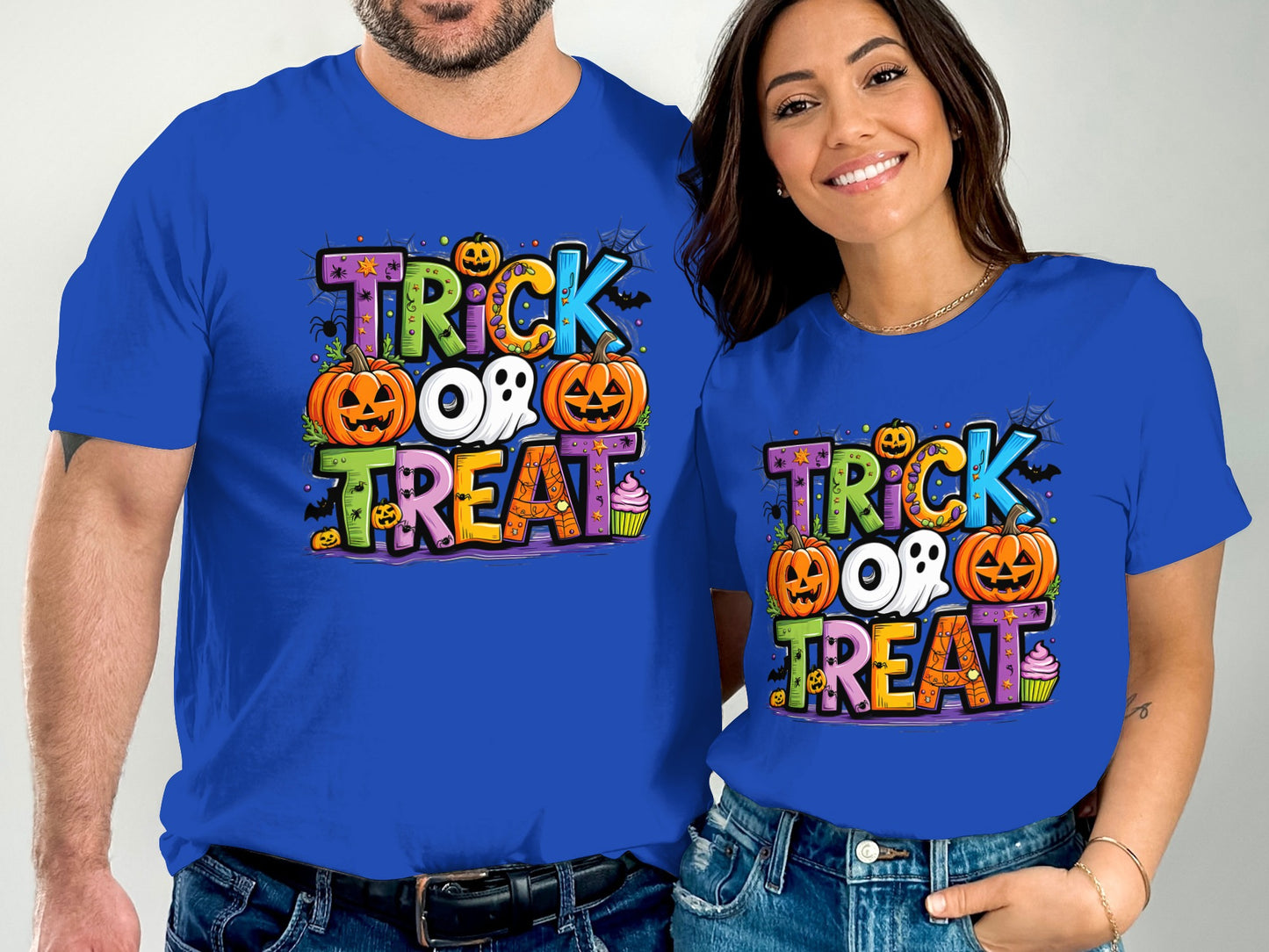 Festive Trick Or Treat Halloween Design T-Shirt product