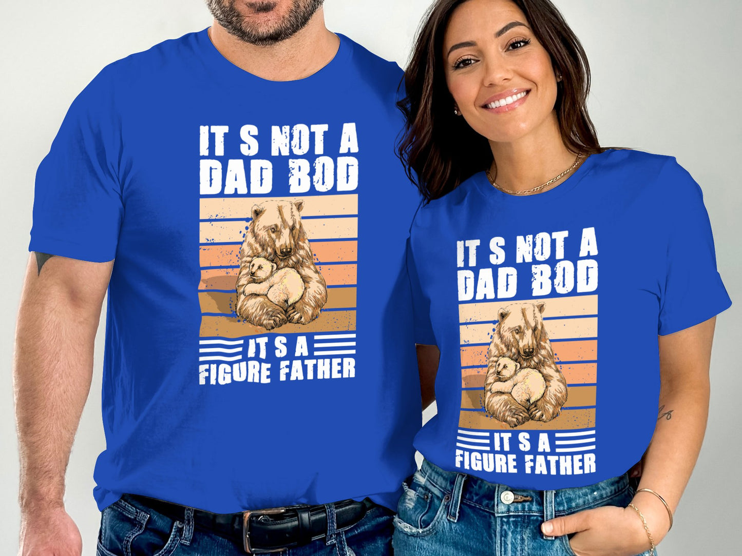 It's Not A Dad Bod Figure Father T-Shirt product type