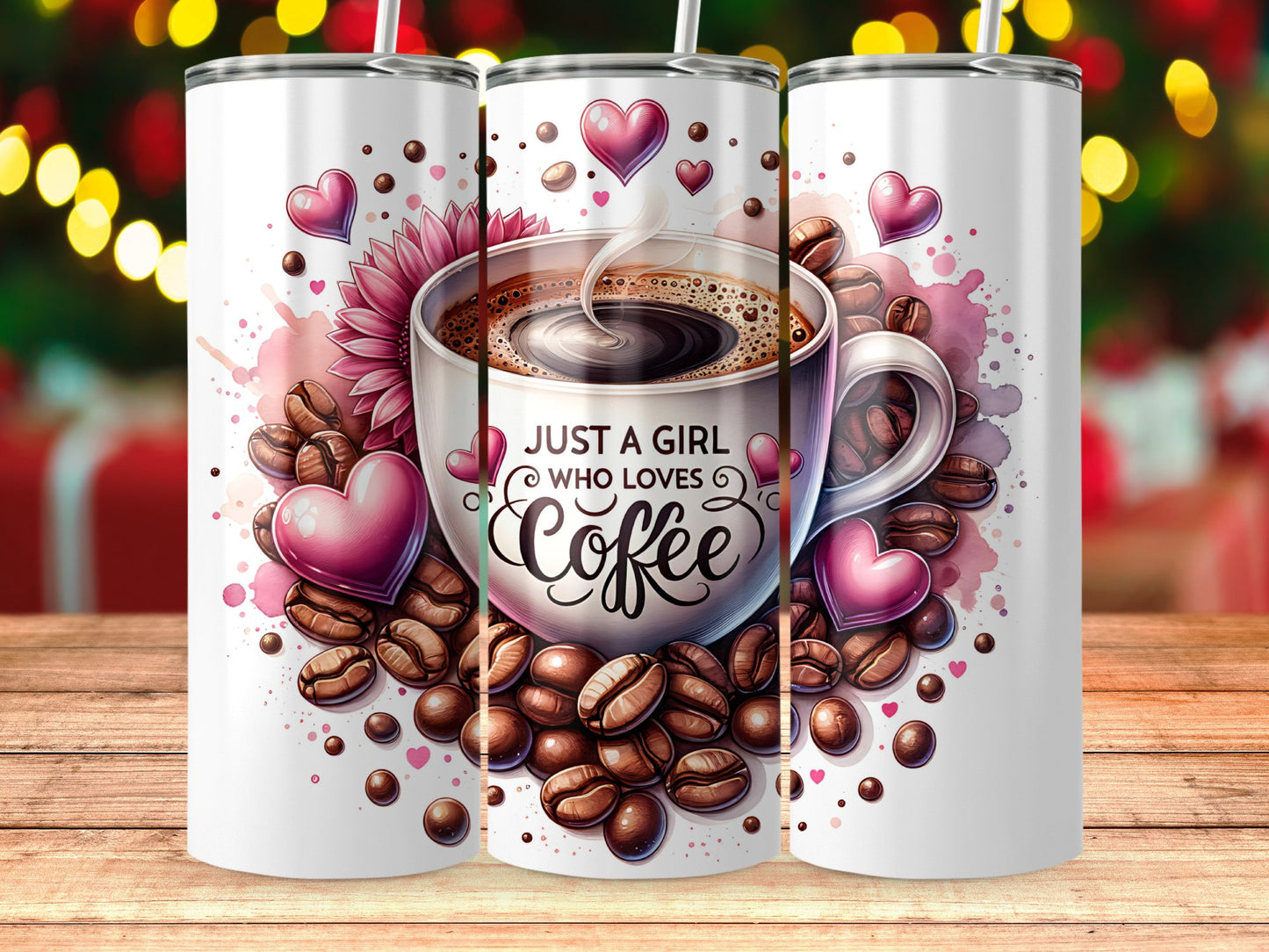 Just a Girl Who Loves Coffee Tumbler product