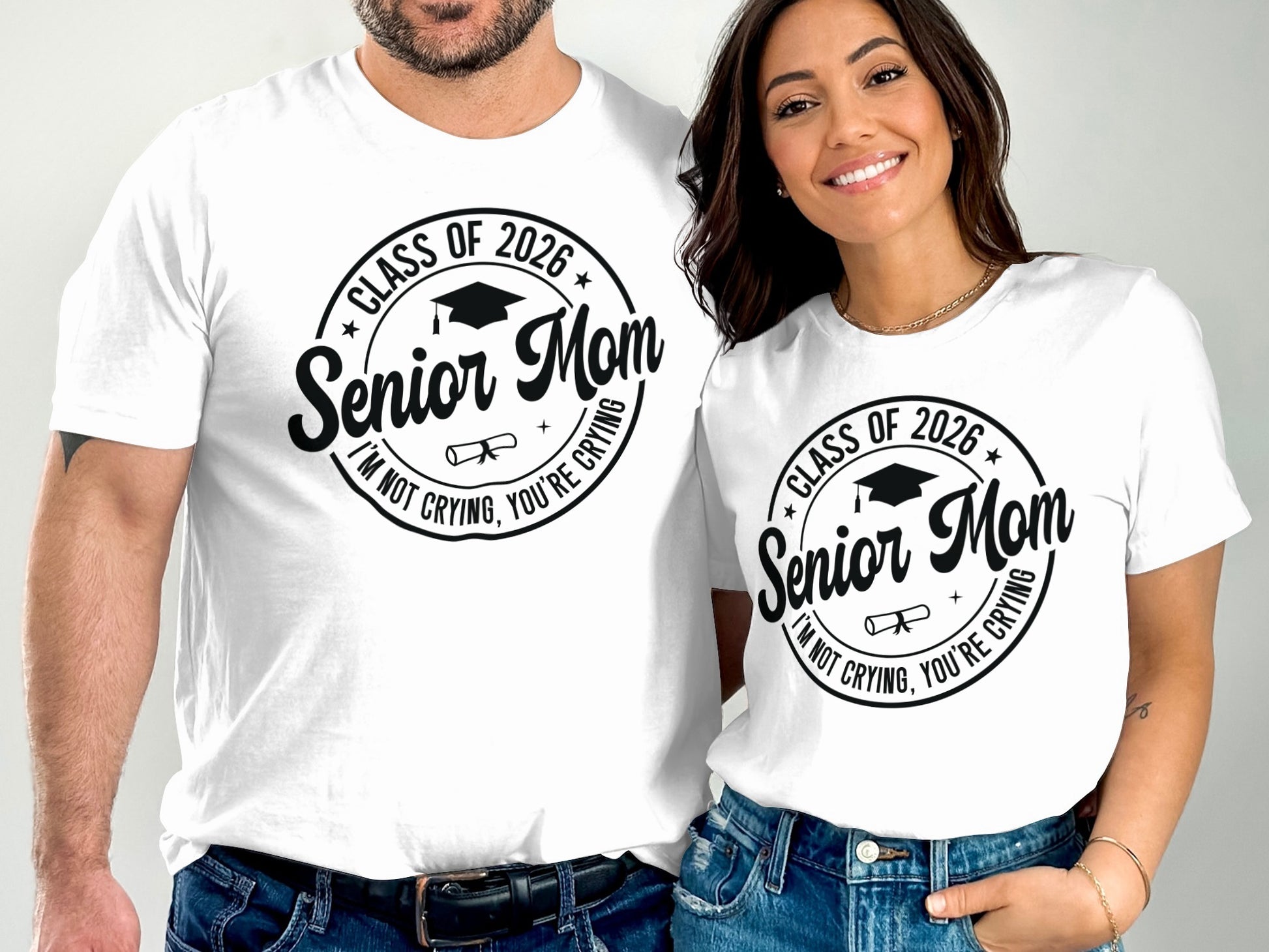 Matching Graduation Senior Mom T-Shirts product type