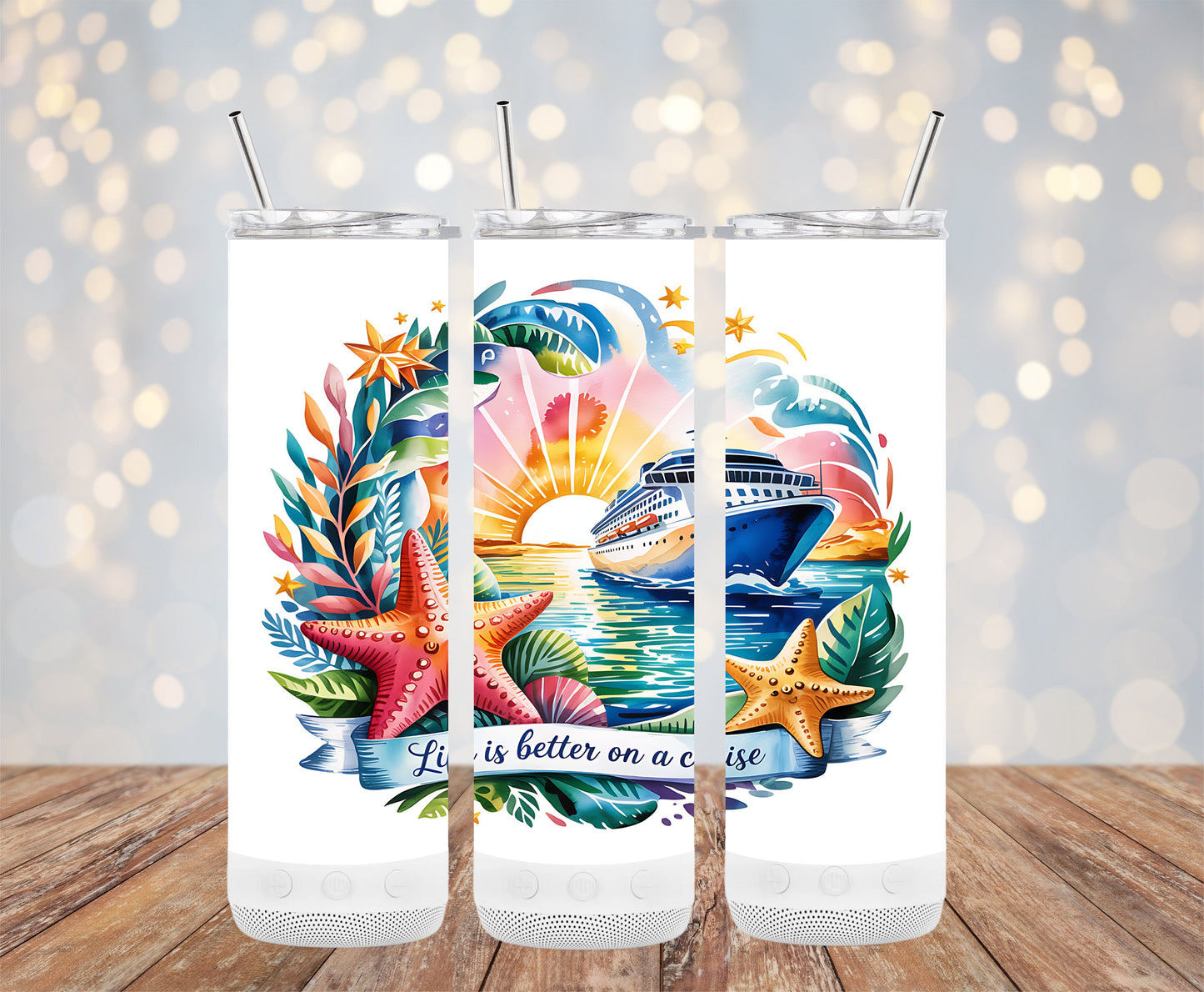 Life is Better on a Cruise Tumbler product