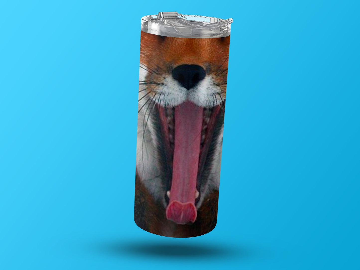 Fox Yawning Art Design Insulated Tumbler product
