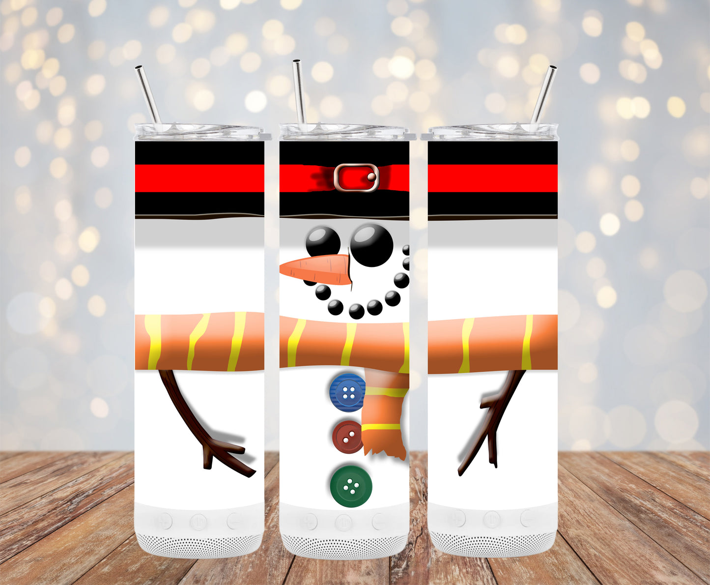 Festive Holiday Snowman Design Tumblers 6216113