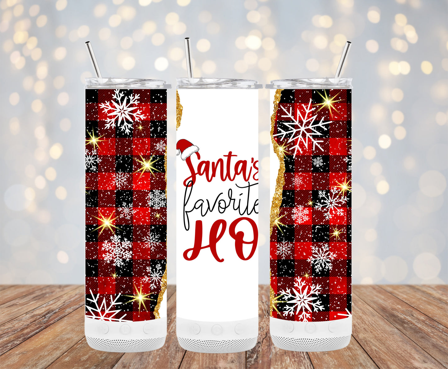 Santa's Favorite HO Christmas Tumblers 6216118