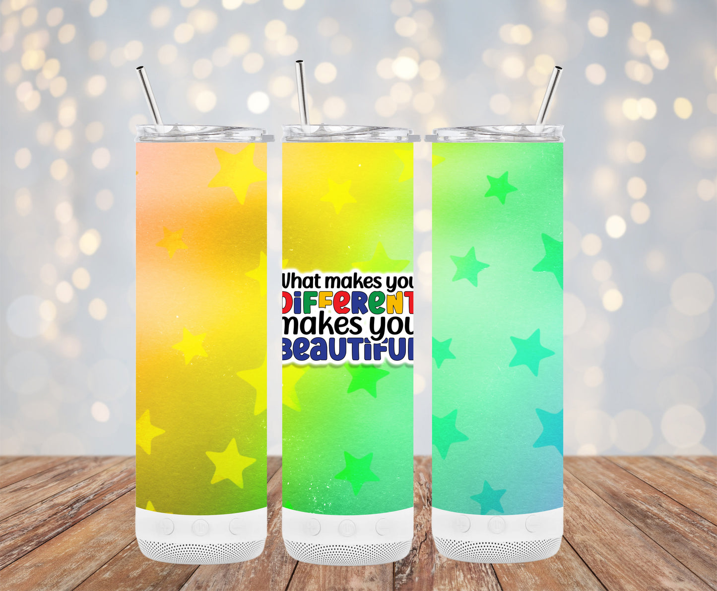 What Makes You Different Beautiful Stars Tumblers