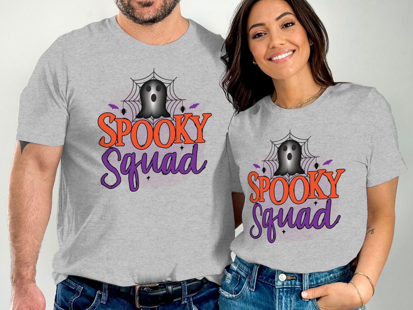 Fun Spooky Squad Graphic Tee Halloween Shirt product type