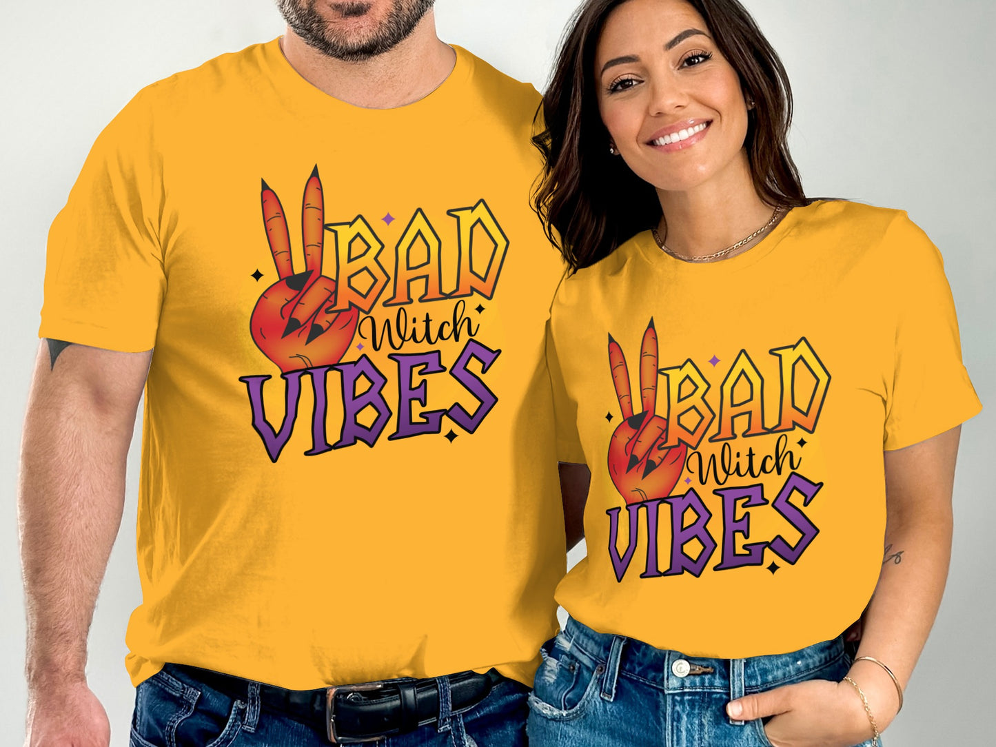 Bad Witch Vibes Graphic Tee Shirt product type