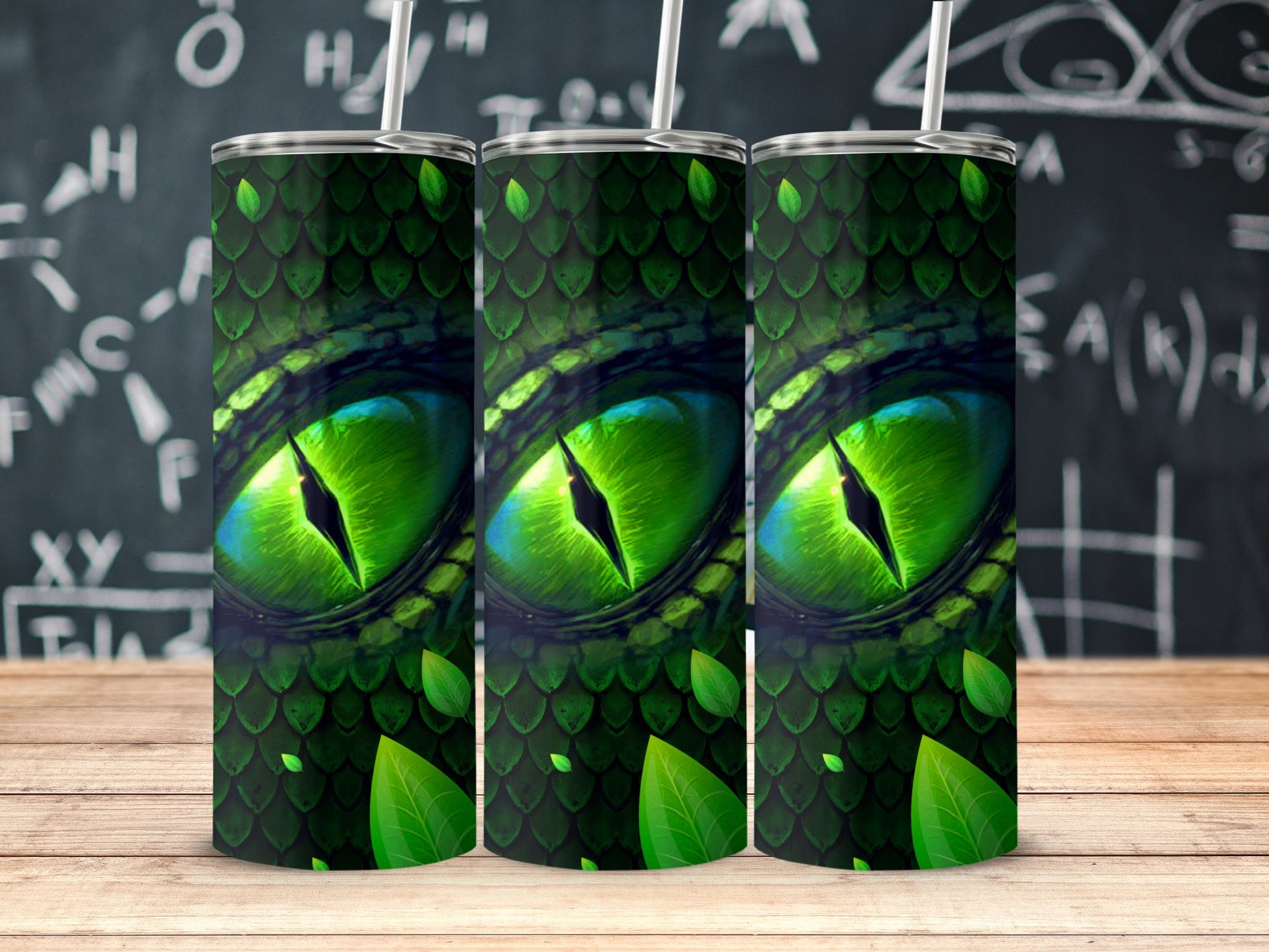 Dragon Eye Green Scaly Tumbler Creative Design product type