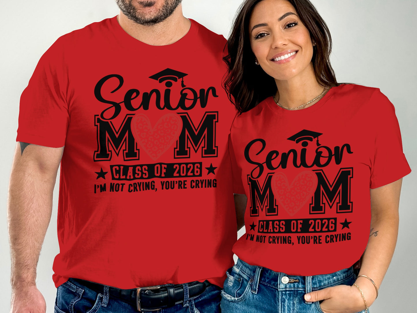 Senior Mom Class of 2026 Graduation T-Shirt product type