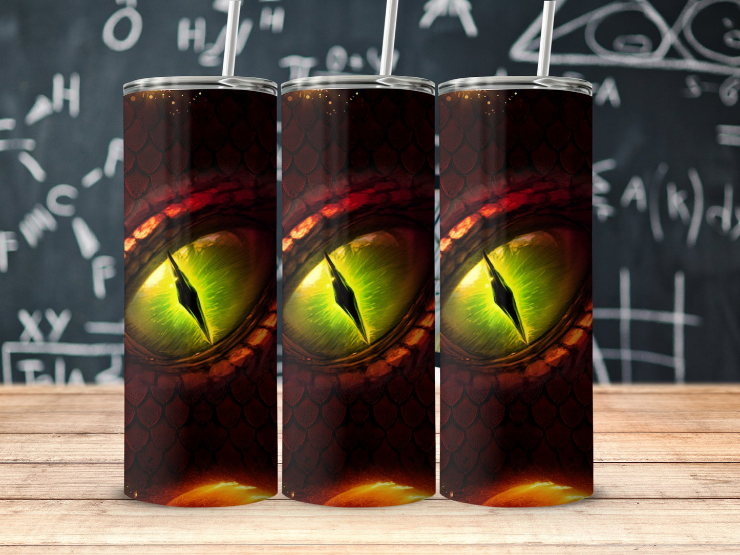 Mesmerizing Dragon Eye Design Tall Tumbler product type