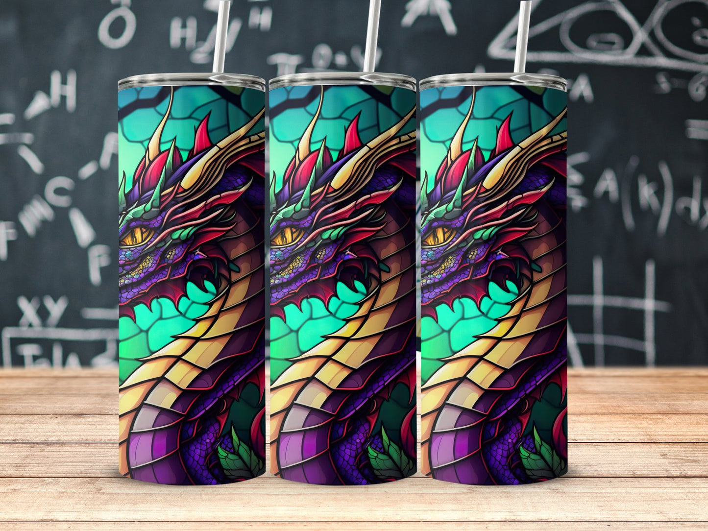 Fantasy Dragon Art Insulated Tumbler Drinkware product type