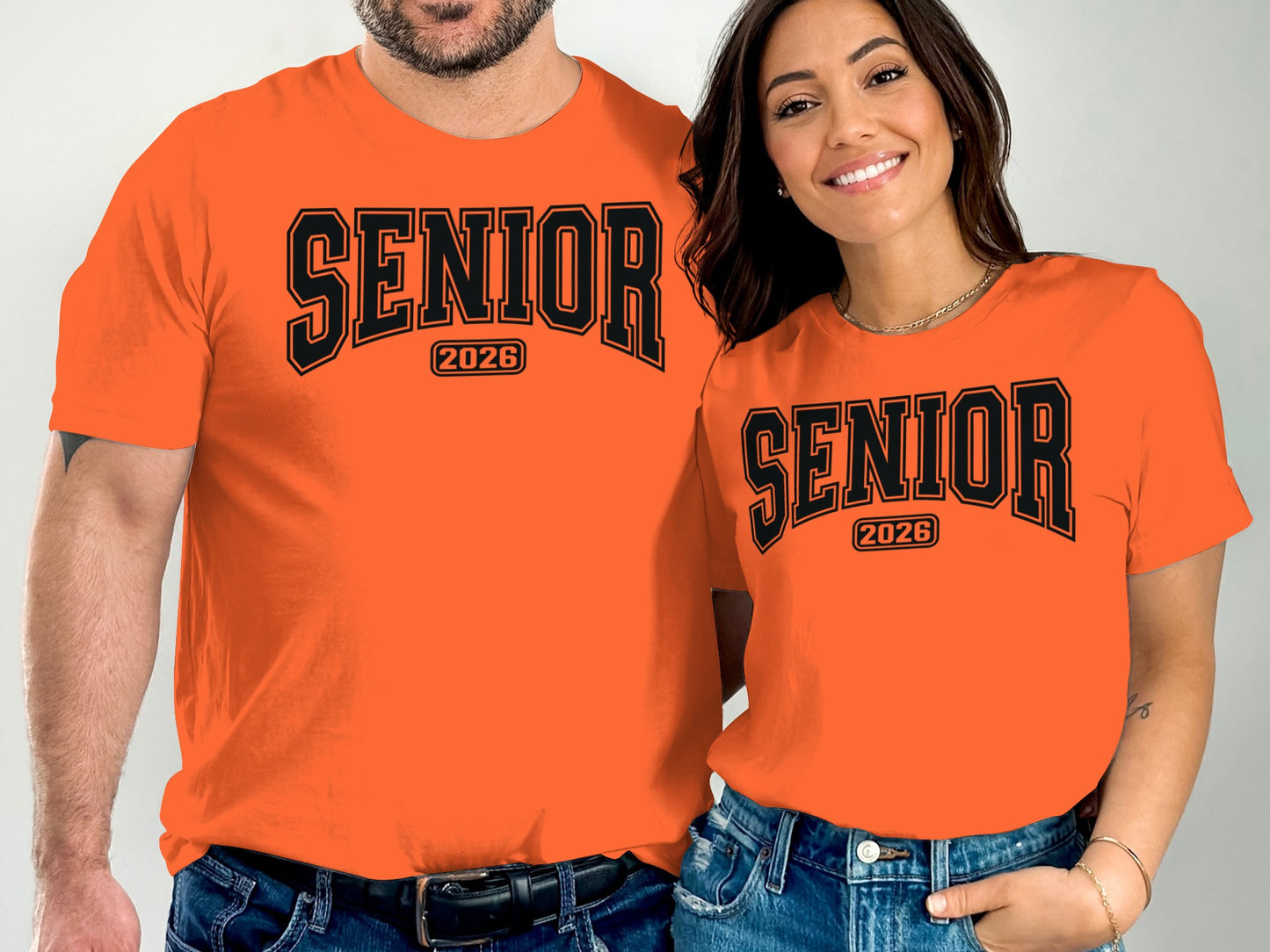 Senior 2026 Orange Themed Matching T-Shirts product