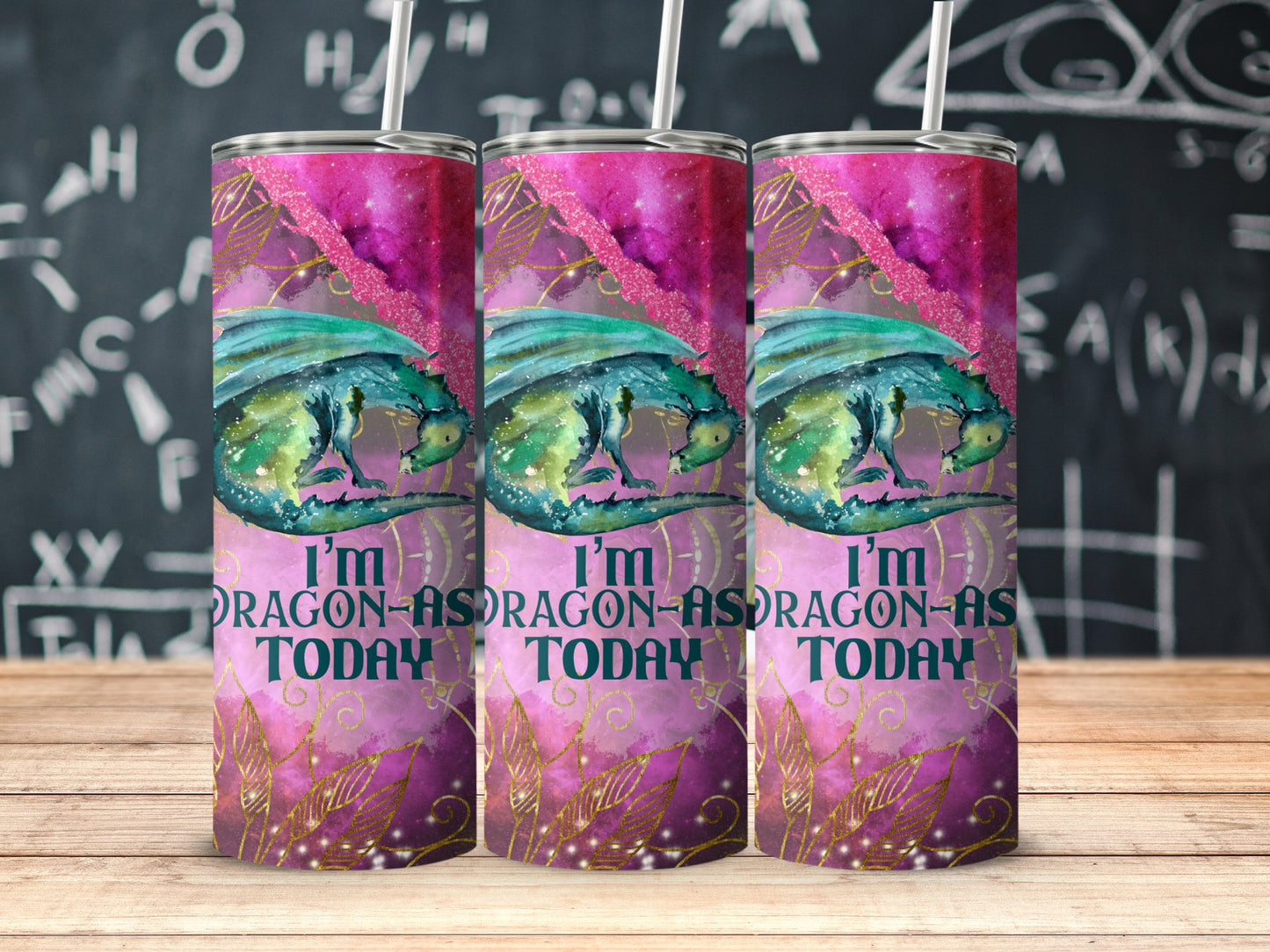 I'm Dragon-As Today Insulated Tumbler product type