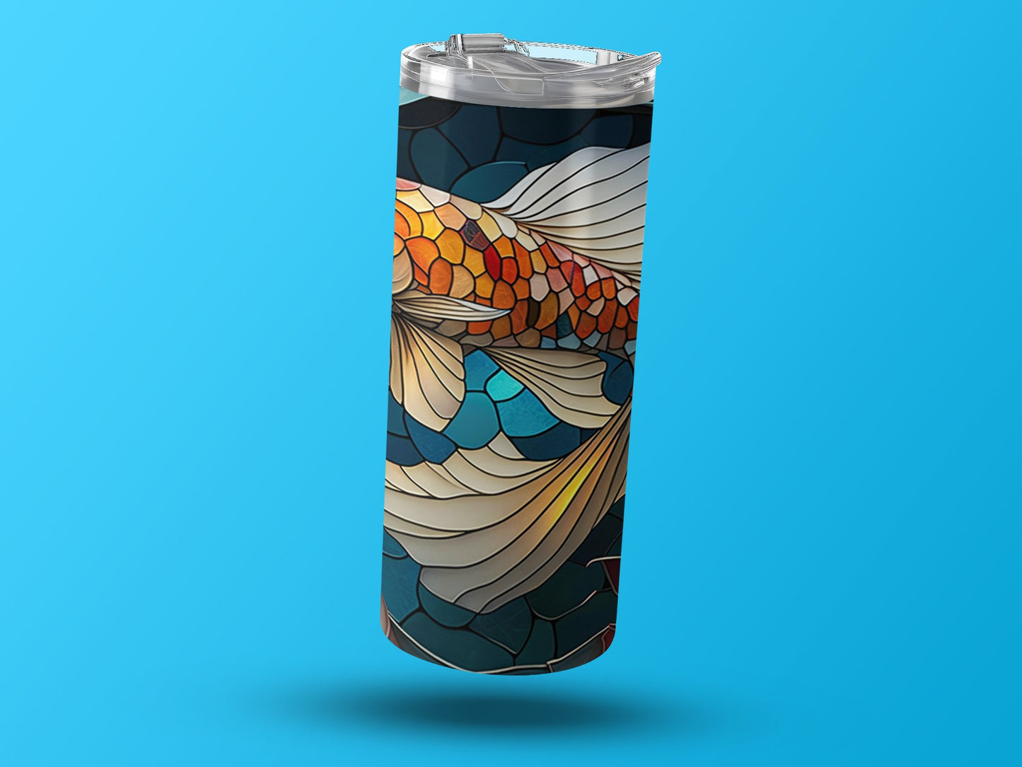 Colorful Koi Fish Insulated Travel Tumbler product type