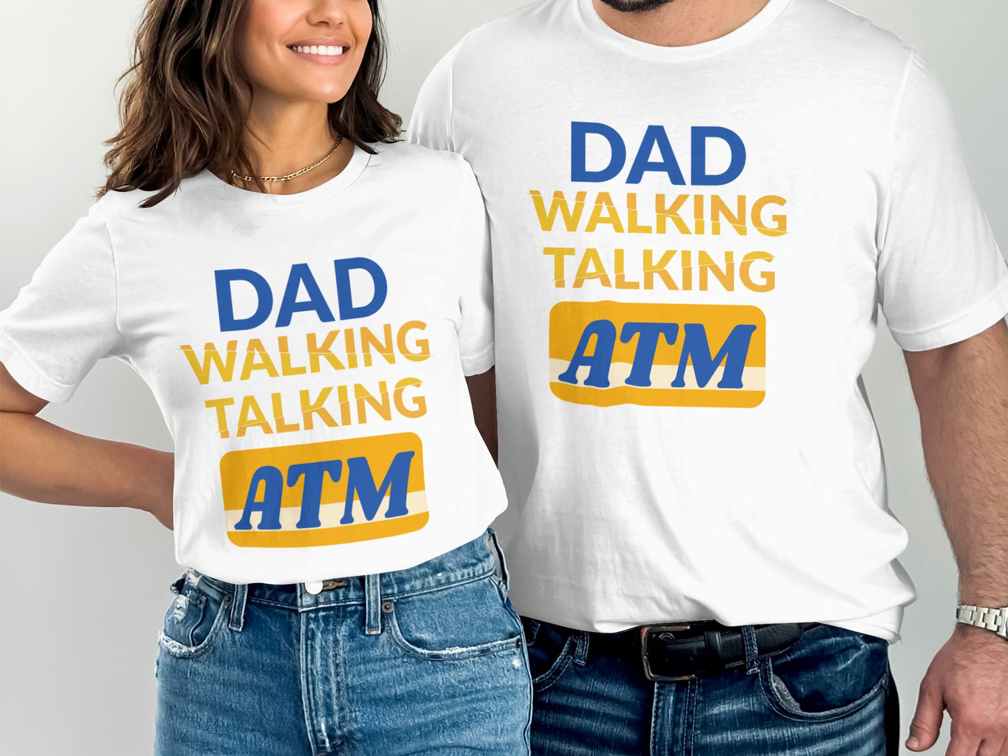 Dad Walking Talking ATM Funny Graphic Shirt product