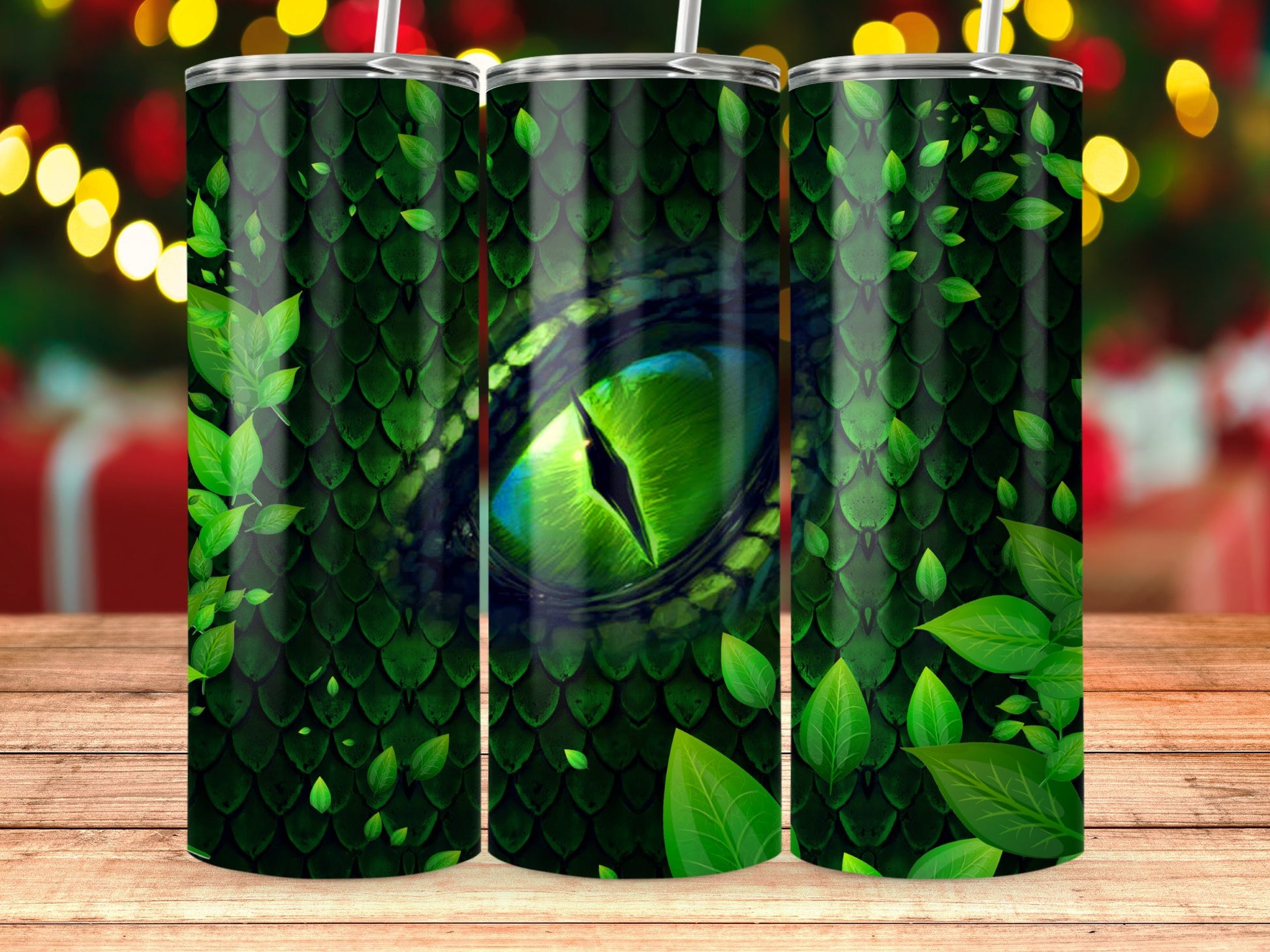Dragon Eye Scales and Leaves Tumbler product type