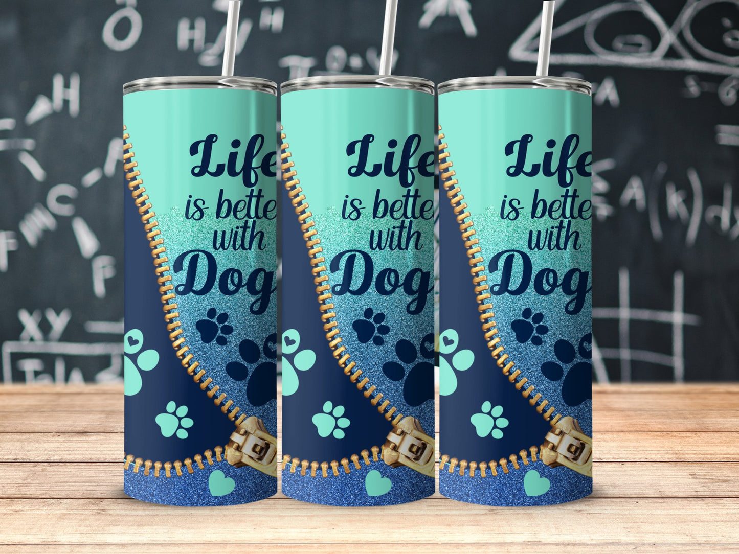 Life is better with Dog themed personalized product type