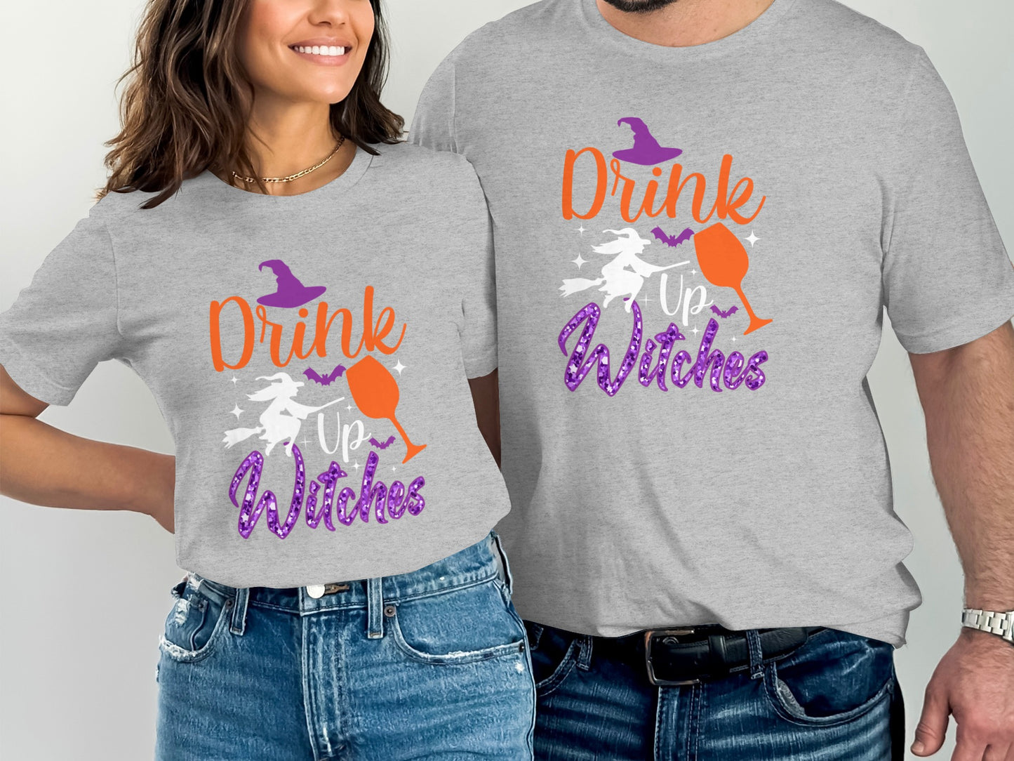 Drink Up Witches Halloween Graphic Tee product type