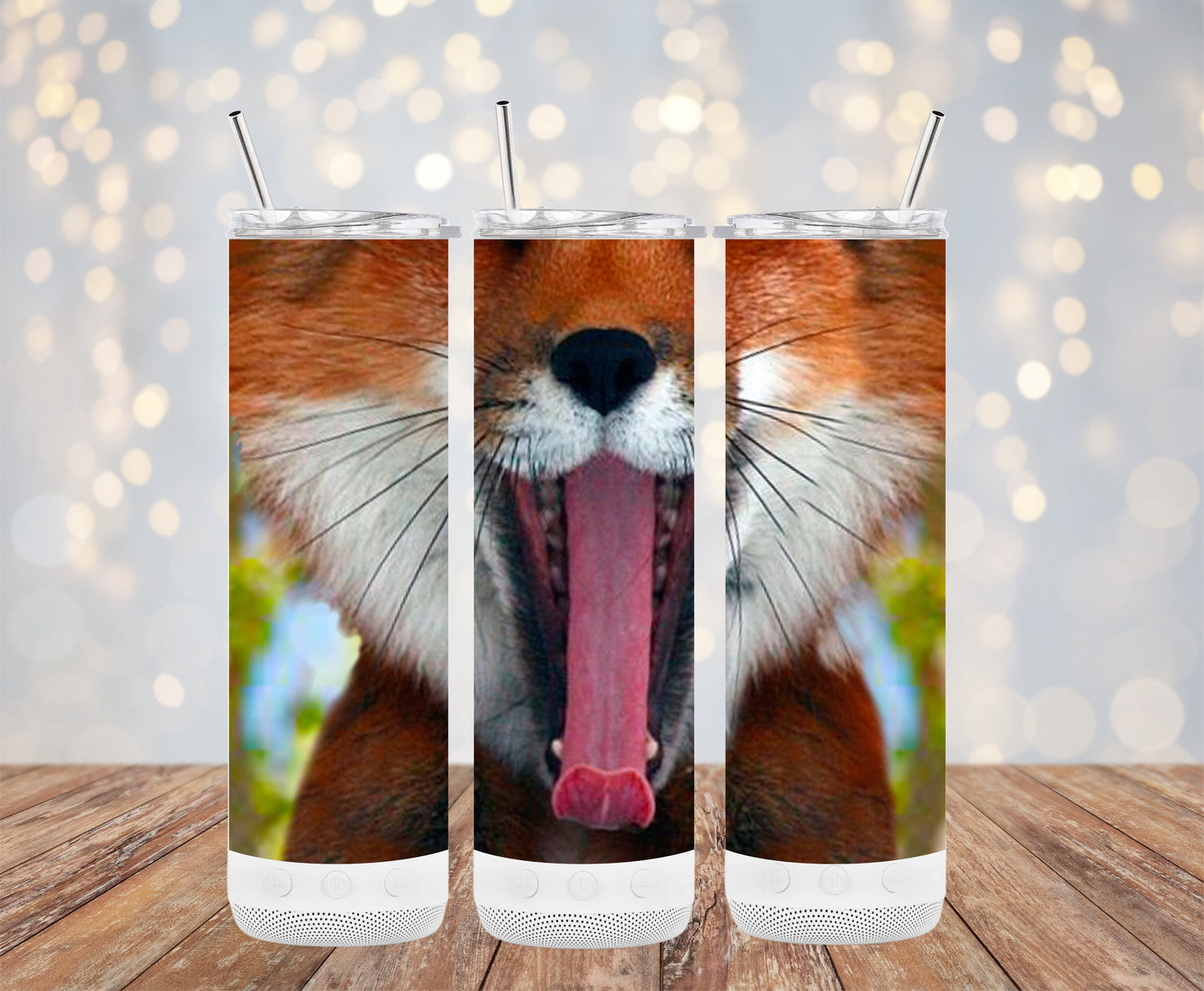 Fun Fox Printed Tall Insulated Drinkware product type