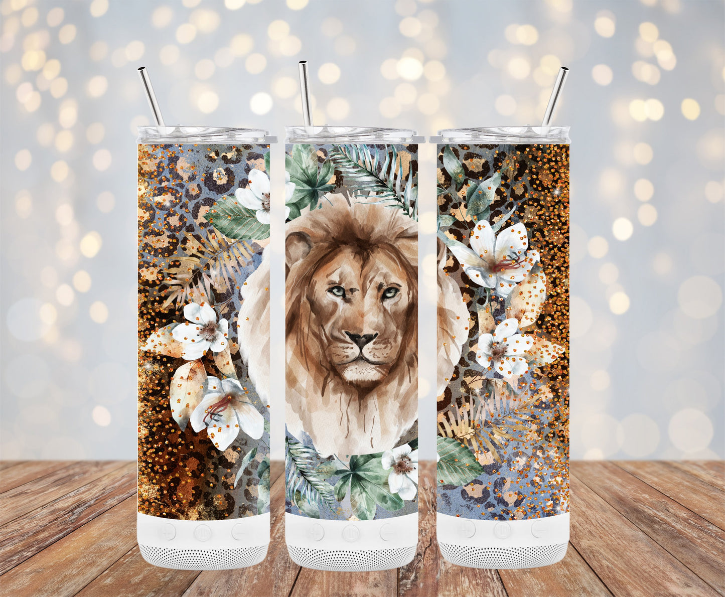 Majestic Lion Art Insulated Tumbler product type