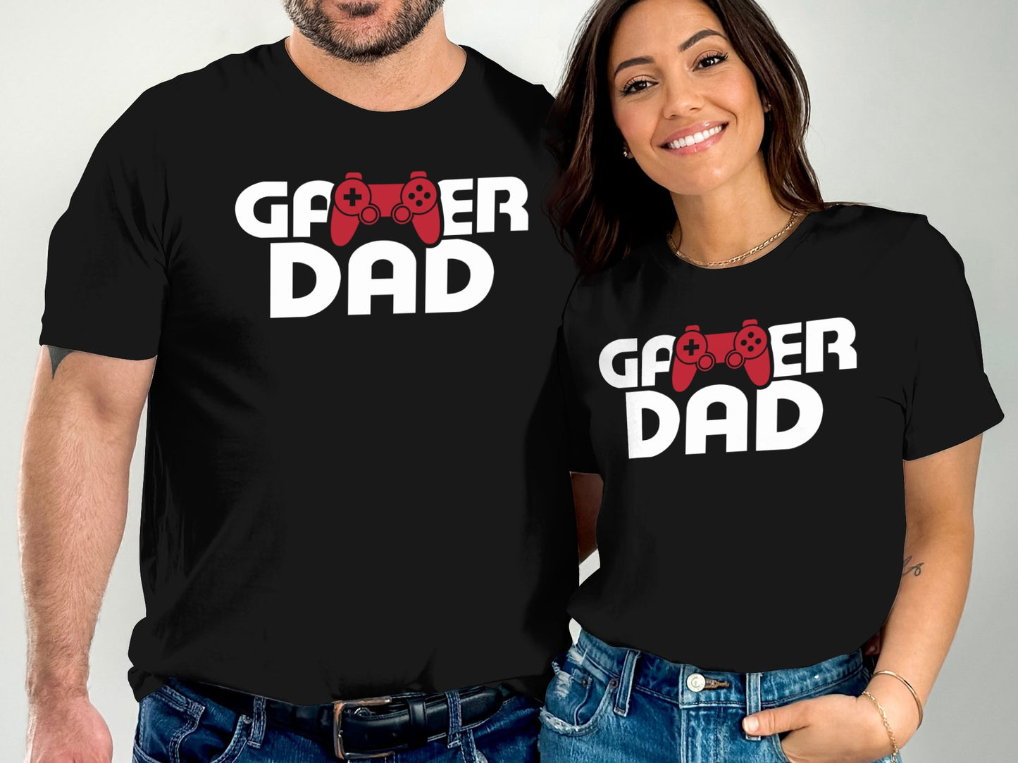 Gamer Dad Graphic Tee for Fans Apparel Product