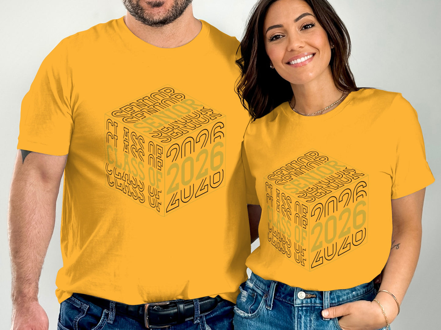 Class of 2026 Senior Cube Graphic Tee Shirt product