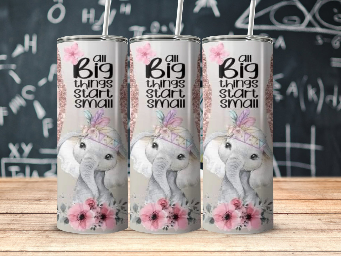 All Big Things Start Small Elephant Tumbler product