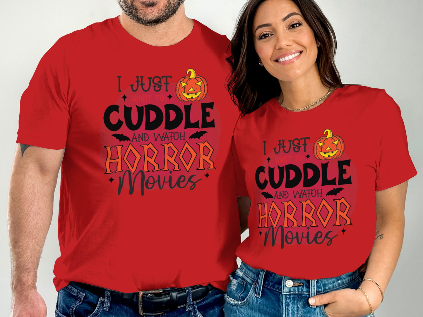 I Just Cuddle and Watch Horror Movies Graphic Product