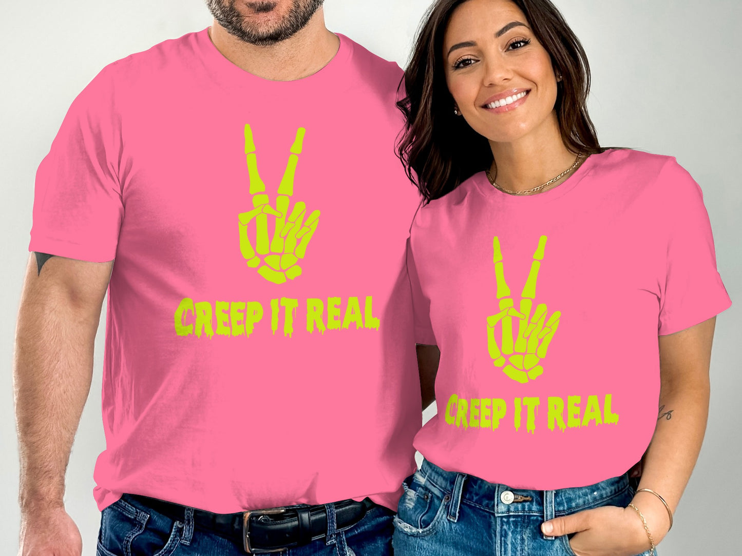 Creep It Real Skeleton Hand Design T-shirt product type