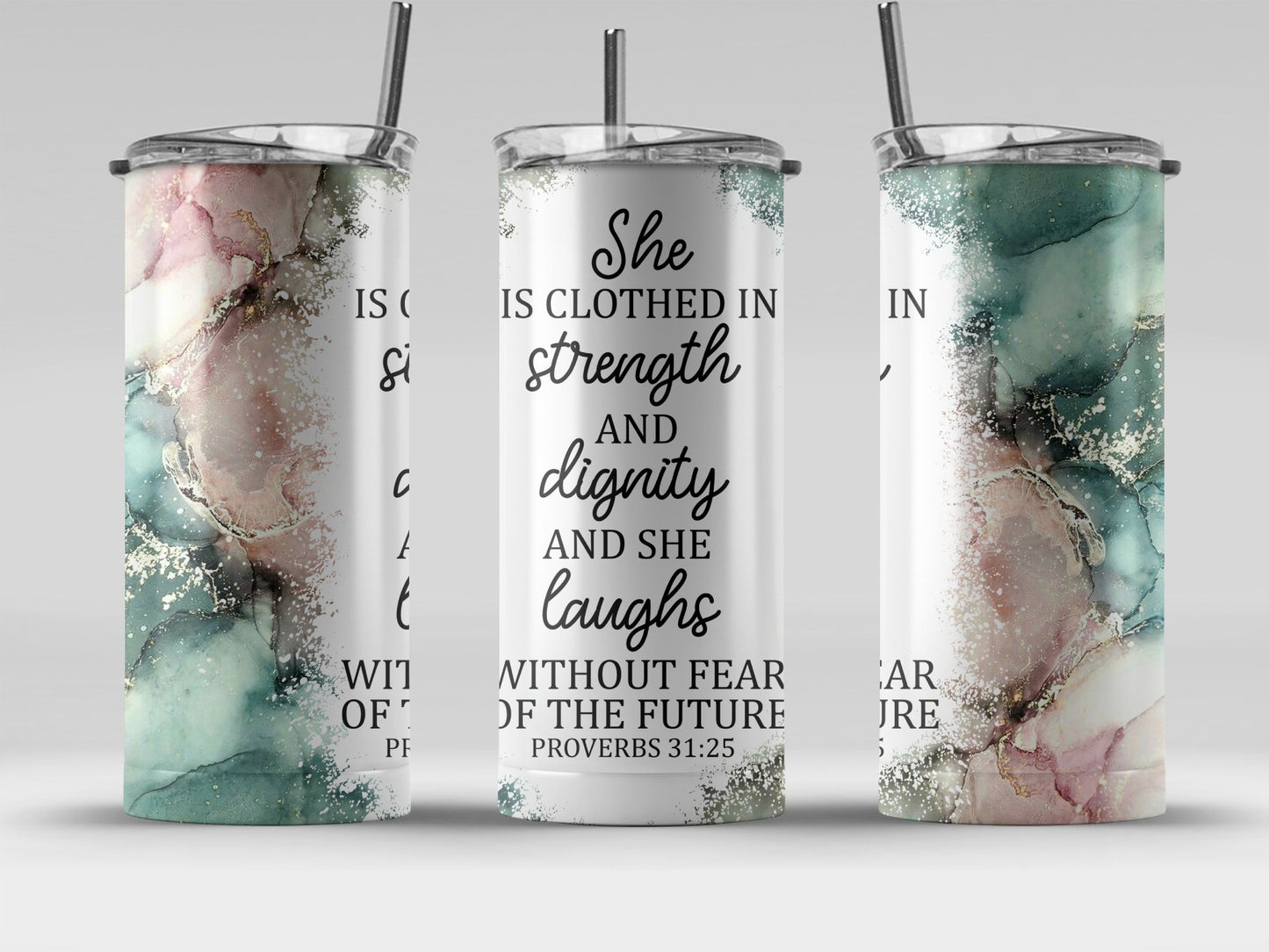 Strength and Dignity Inspirational Tumbler product