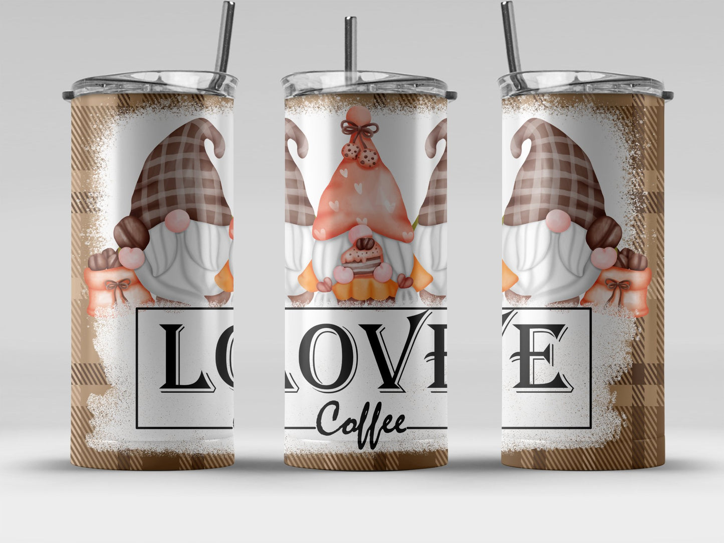 LOVELY Coffee Gnome Tall Tumbler Drinkware product type