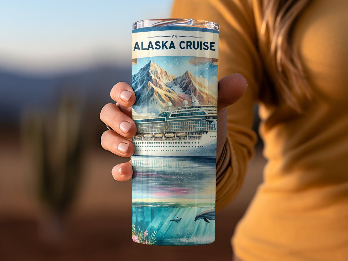Alaska Cruise Travel Scenic Tumbler product type