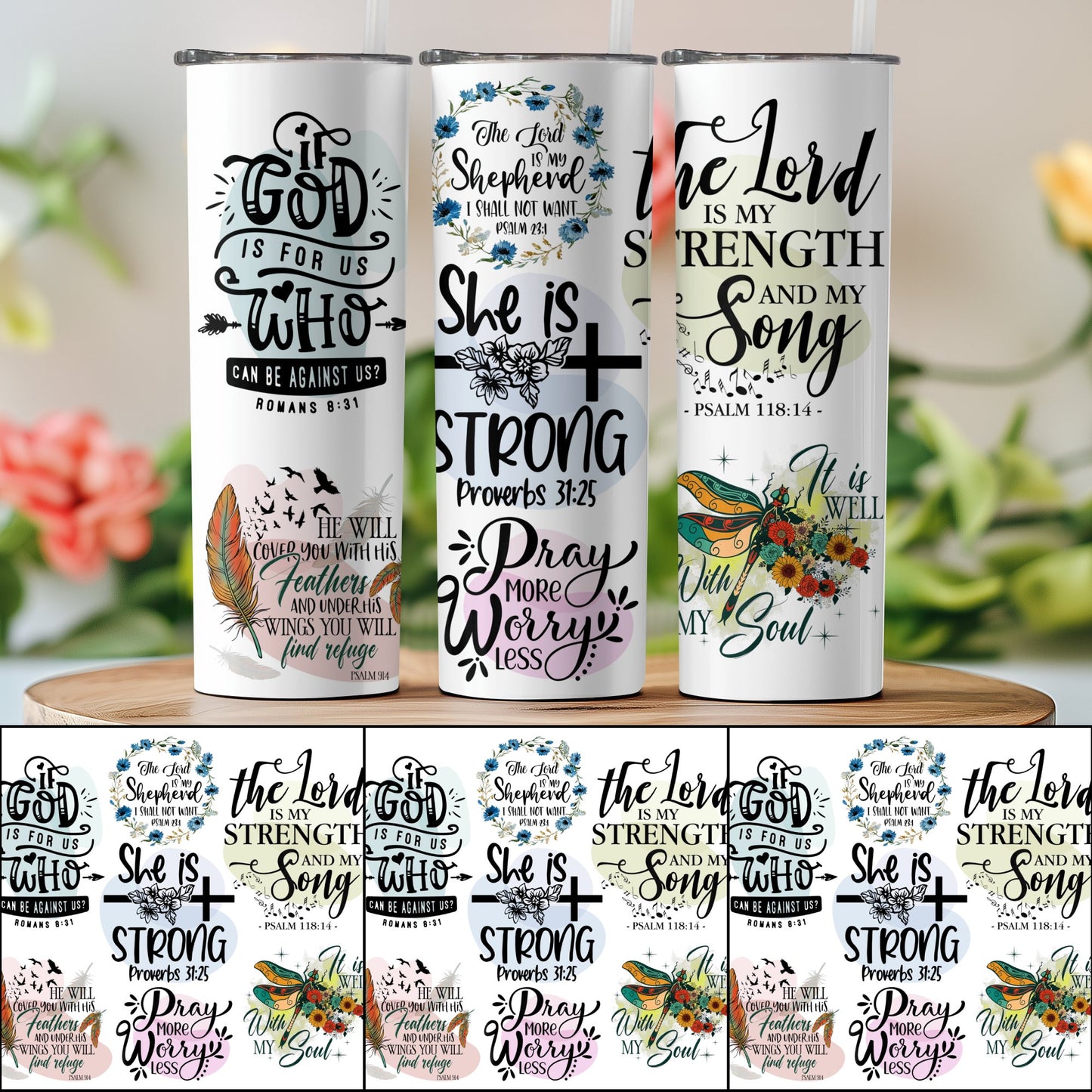 Inspirational Designs Tumbler Assorted Product