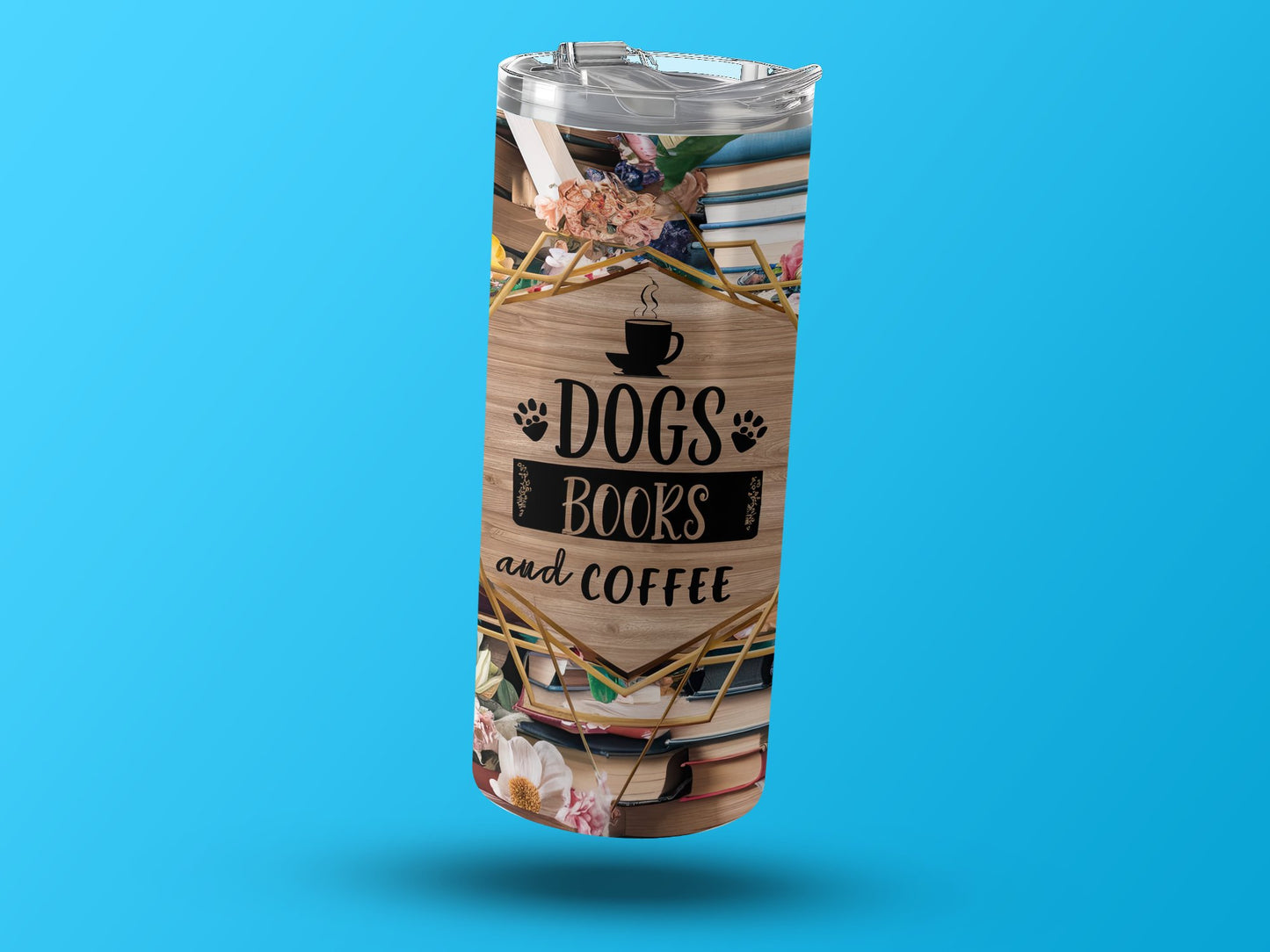 Dogs Books and Coffee Insulated Tumbler product