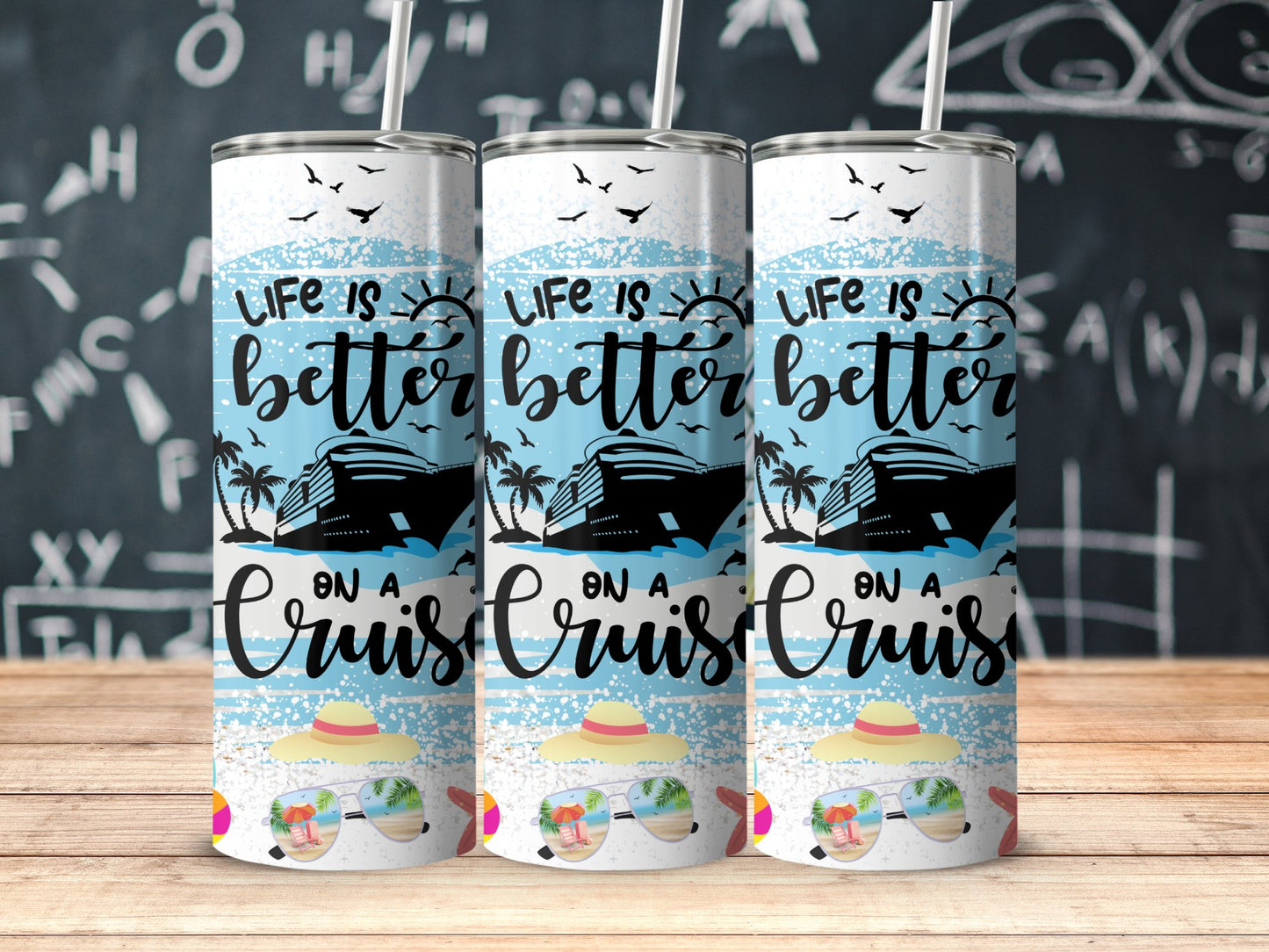 Life is Better on a Cruise Insulated Drinkware product