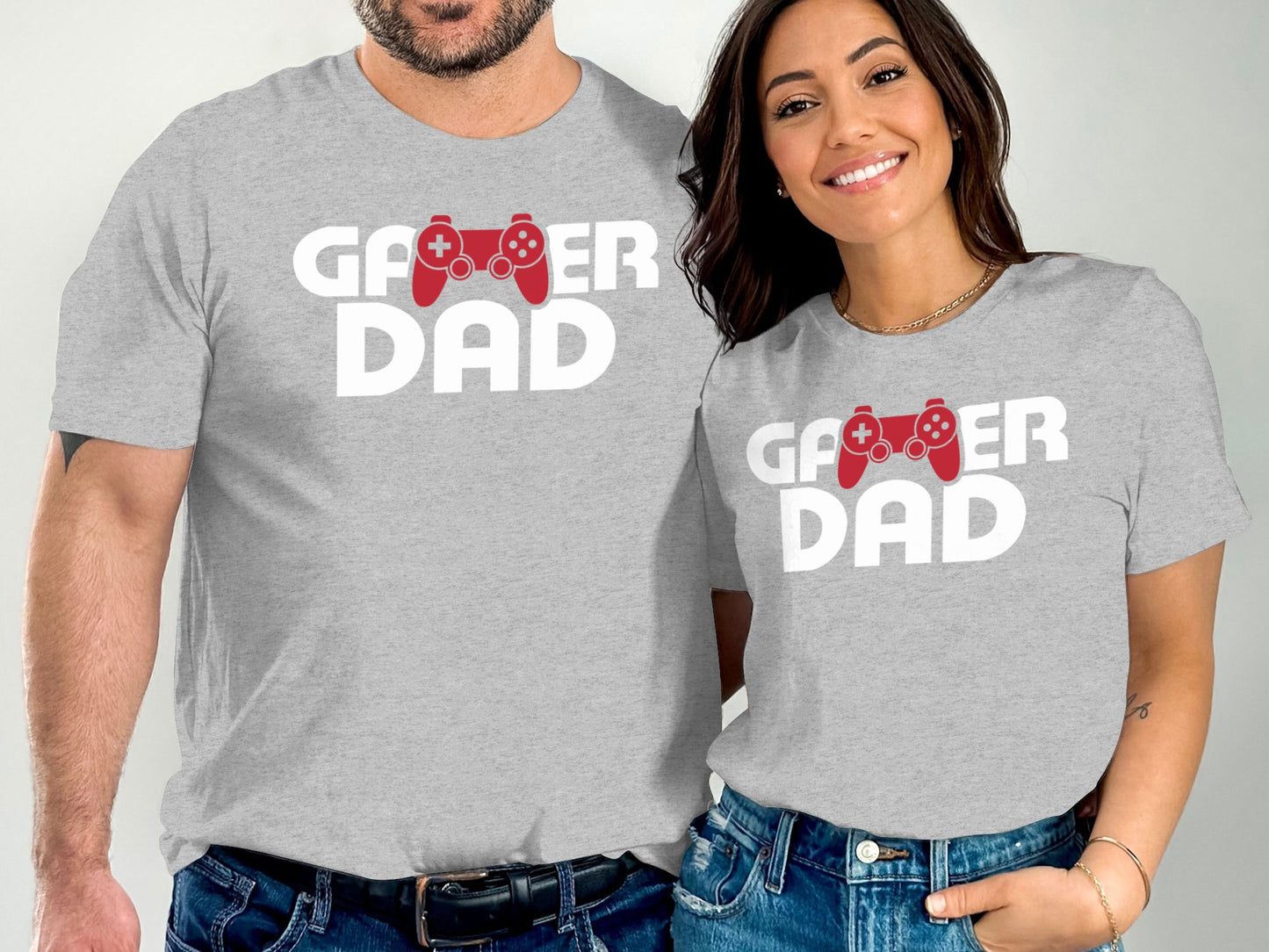 Gamer Dad Graphic Tee for Every Gaming Enthusiast product type