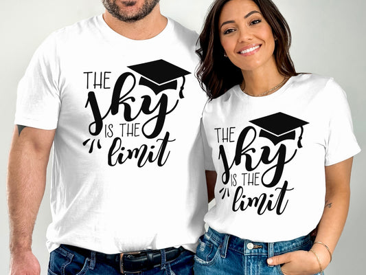 The Sky is the Limit Graduation Shirt product type