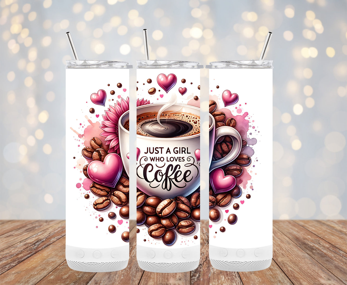 Just A Girl Who Loves Coffee Tumbler product