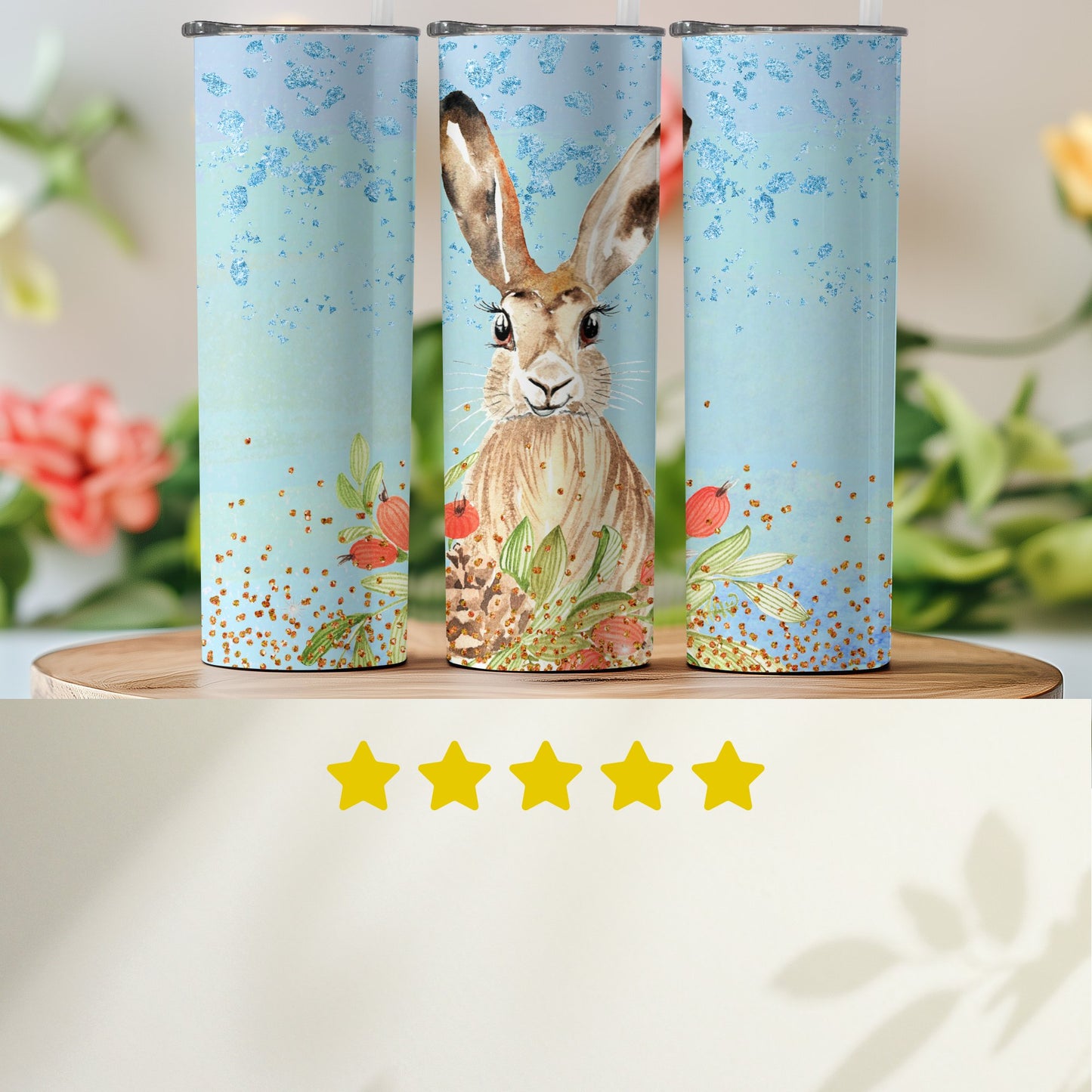 Cute Rabbit Design on Decorative Product
