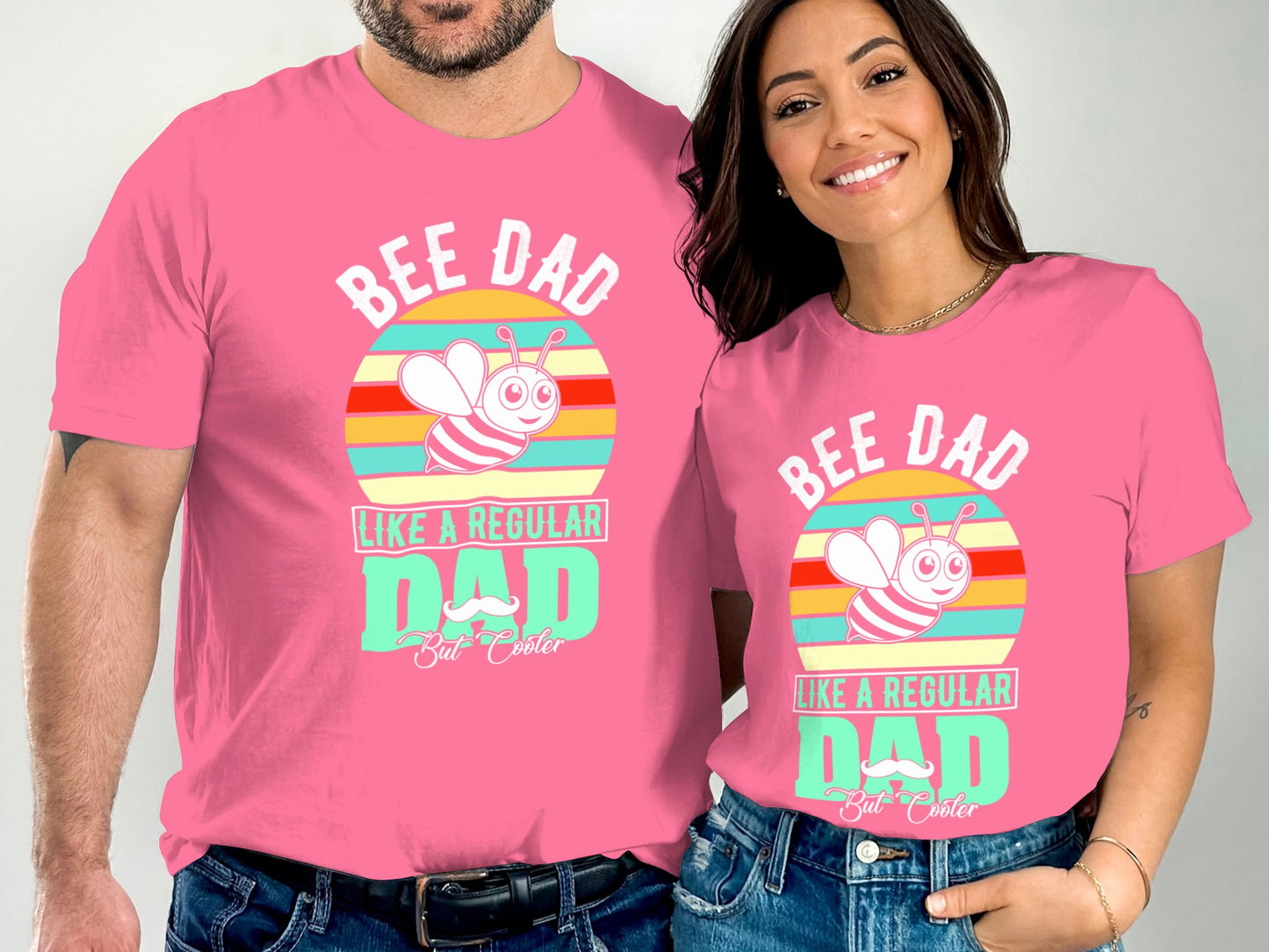 Bee Dad Like a Regular Dad But Cooler Shirt product