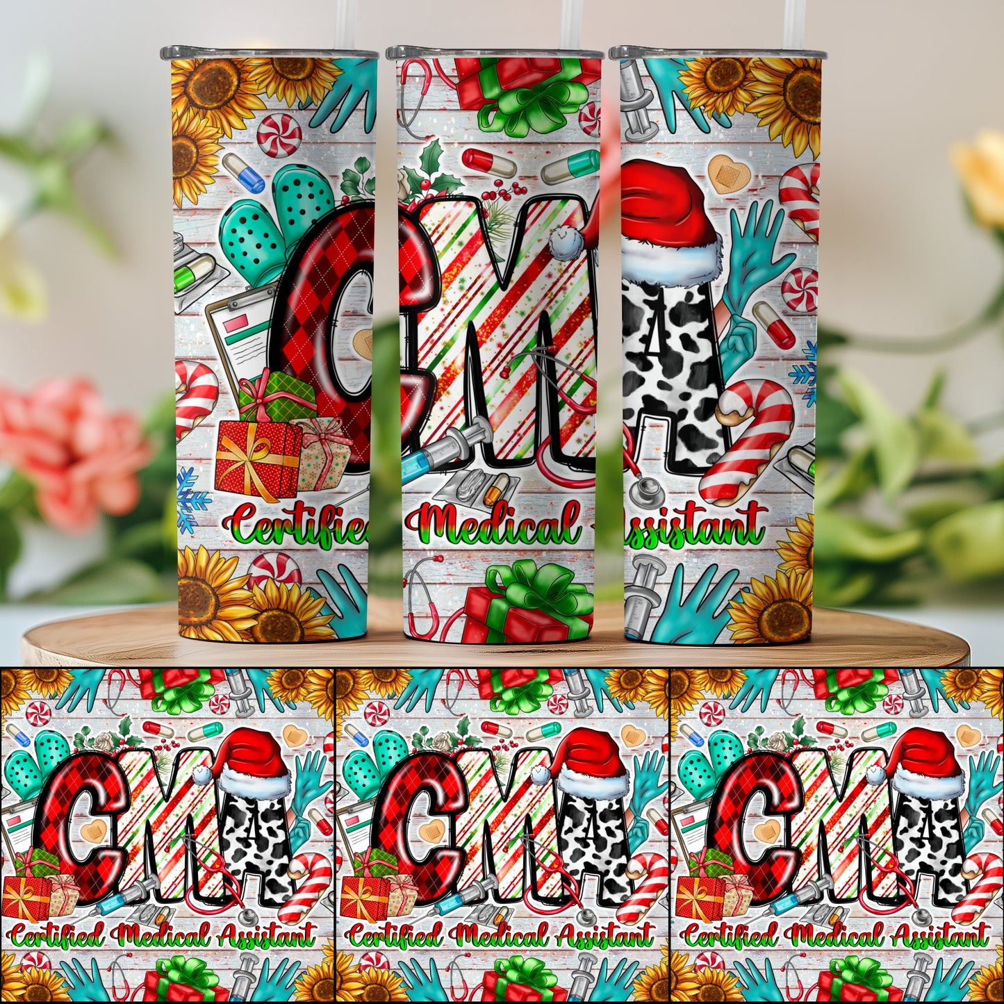 Certified Medical Assistant Christmas themed product