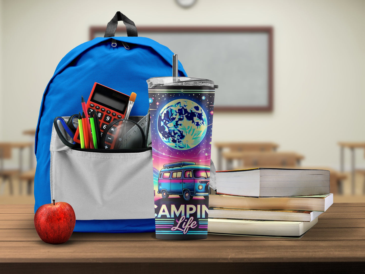 Camping Life Retro Van Travel Tumbler Perfect School product