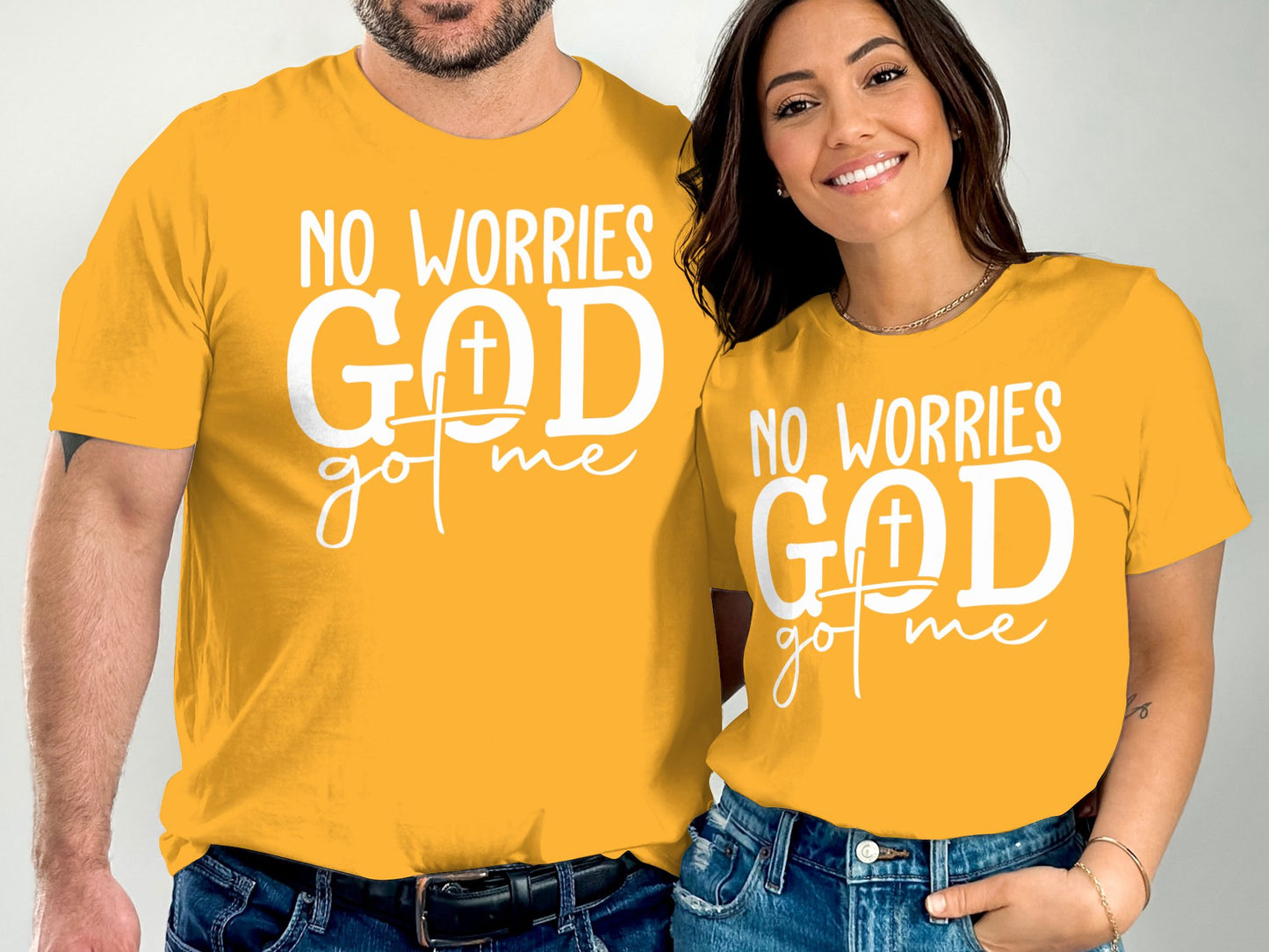 No Worries God Got Me Graphic T-Shirt product type