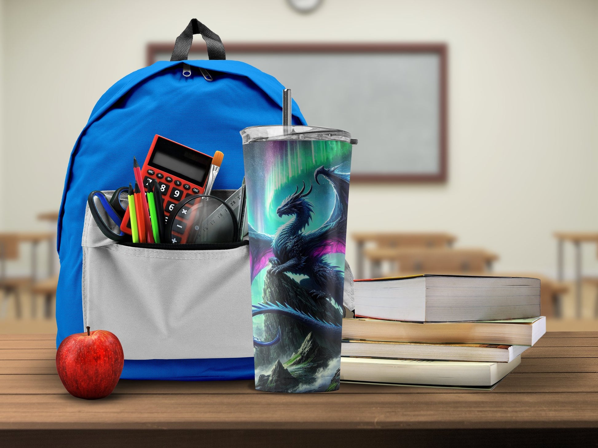 Dragon Design Tumbler for School and Office product